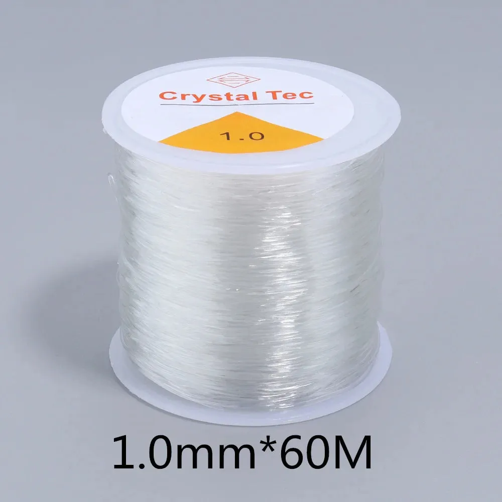 Stretchy Plastic Crystal Cord Line for DIY Jewelry Making Beading Elastic Plastic String Thread