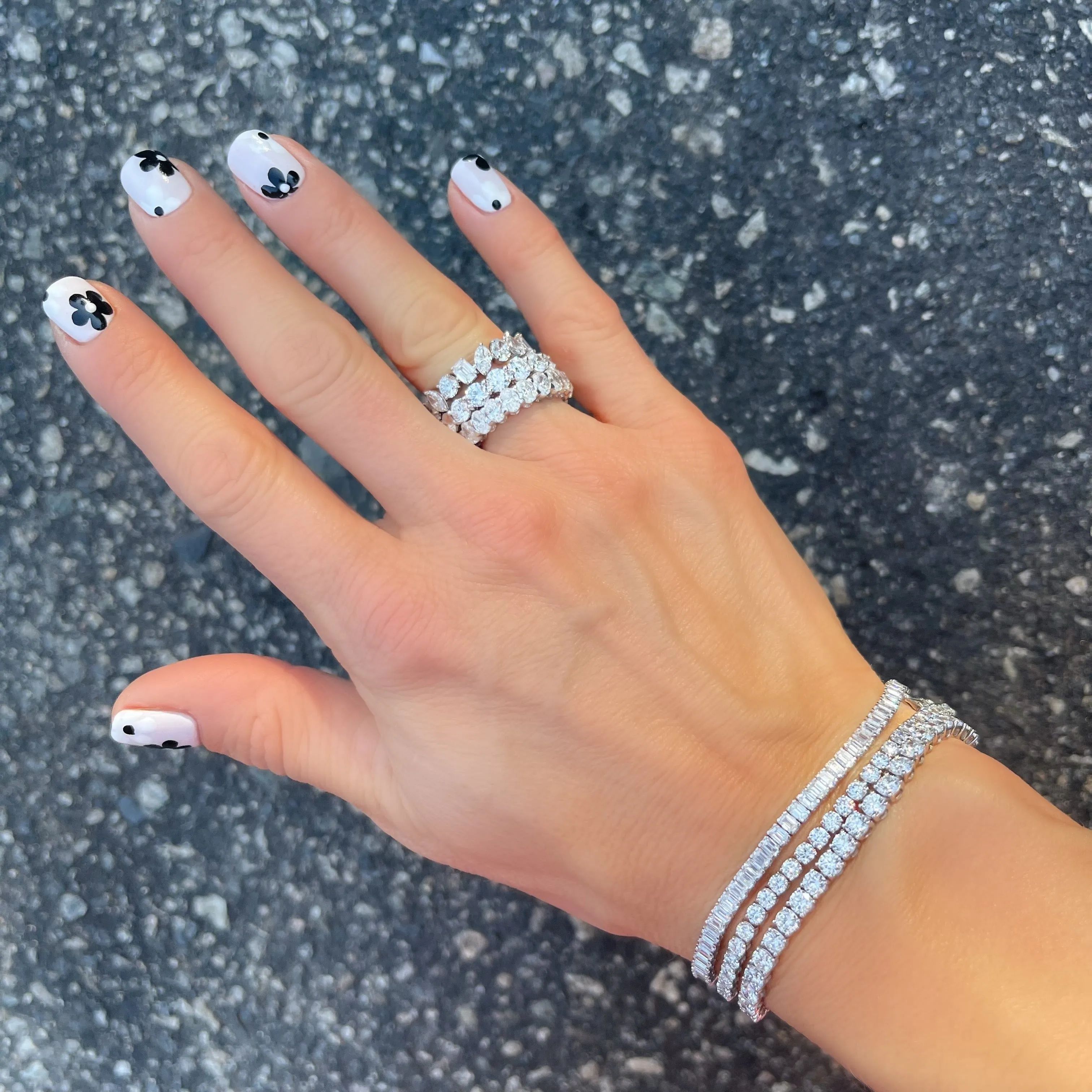 Sustainable Luxe 4 Prong Tennis Bracelet