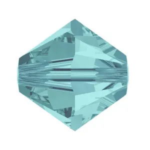 Swarovski 5mm Xilion Bead - Light Turquoise (10 Pack)