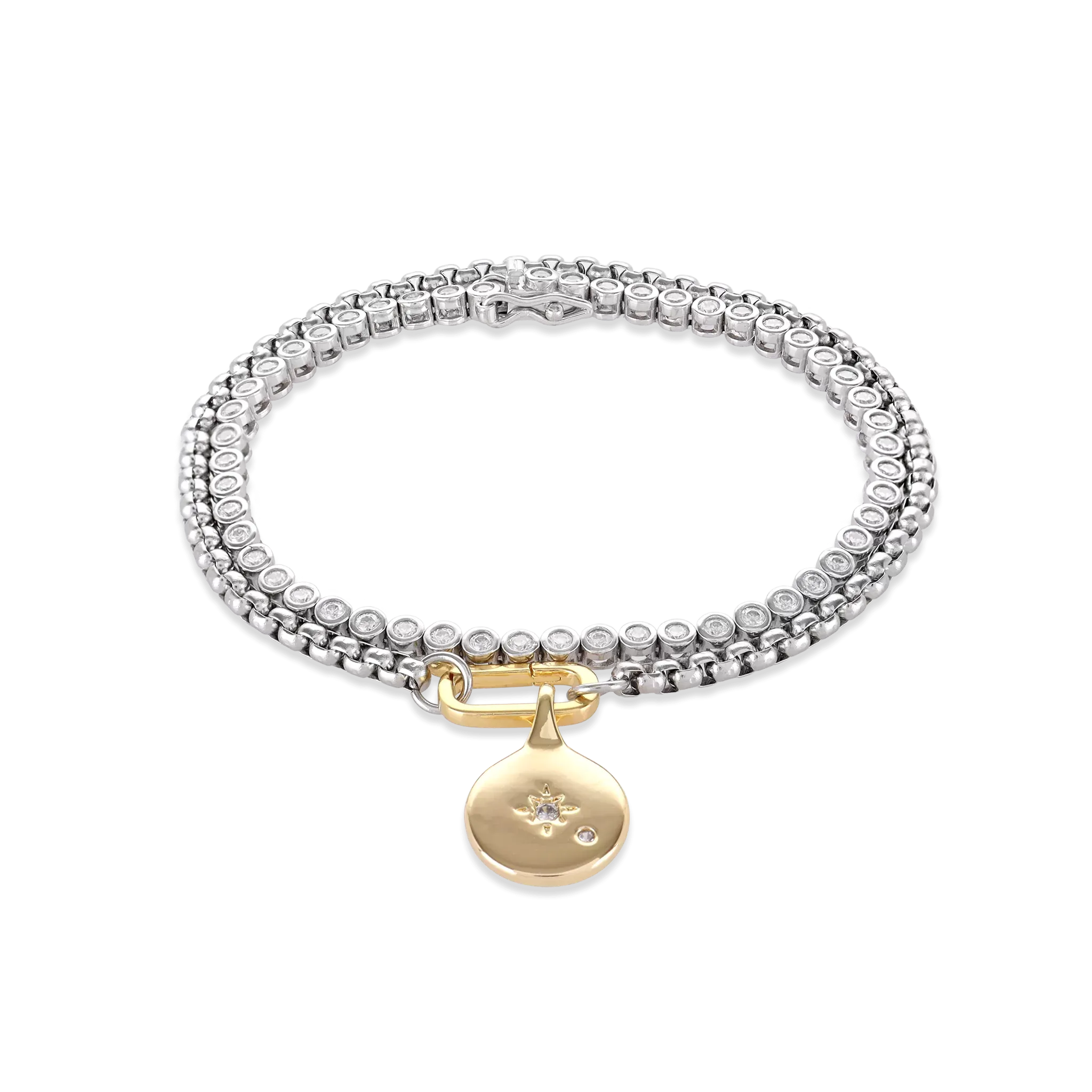 TENNIS AND THE BOX BRACELET SET