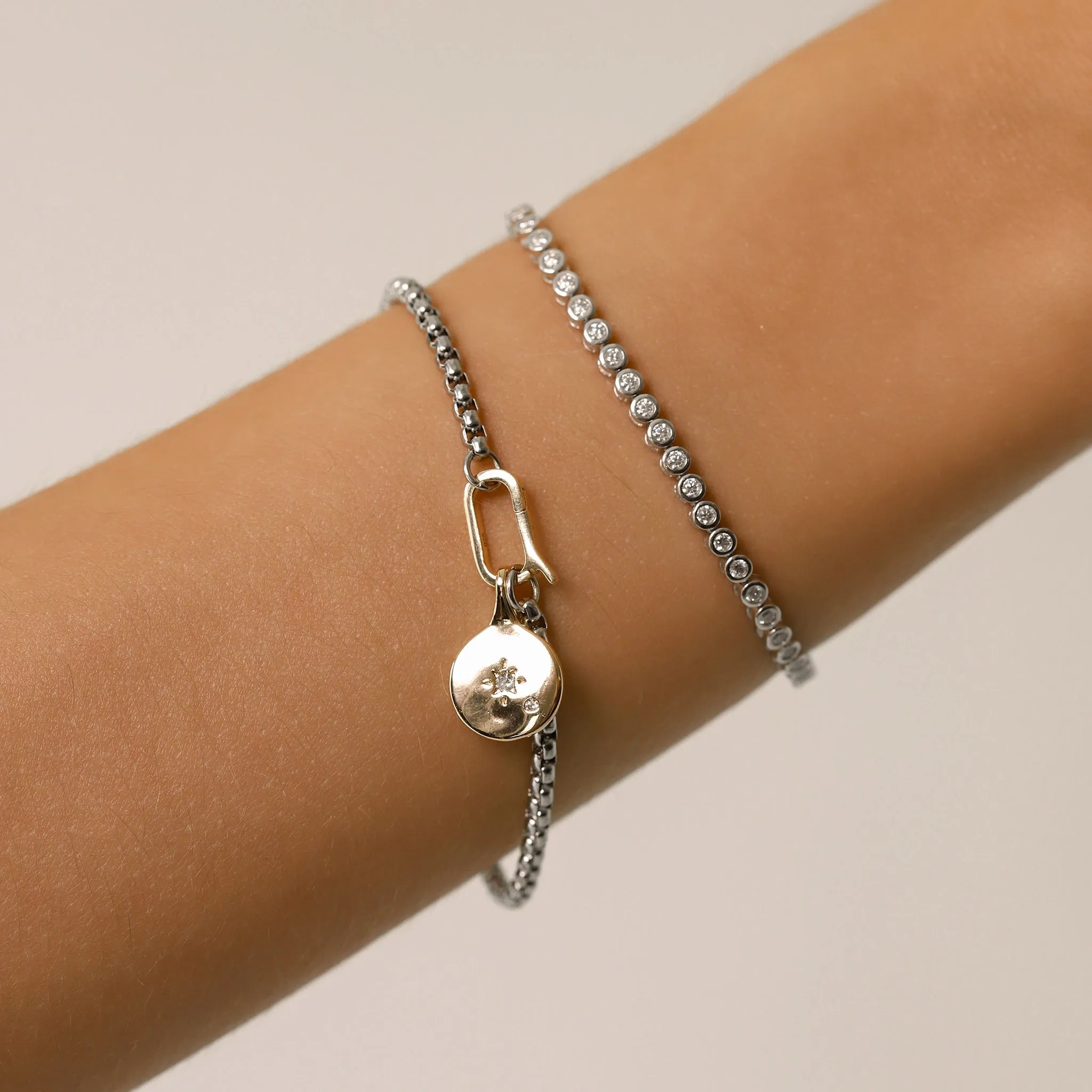 TENNIS AND THE BOX BRACELET SET