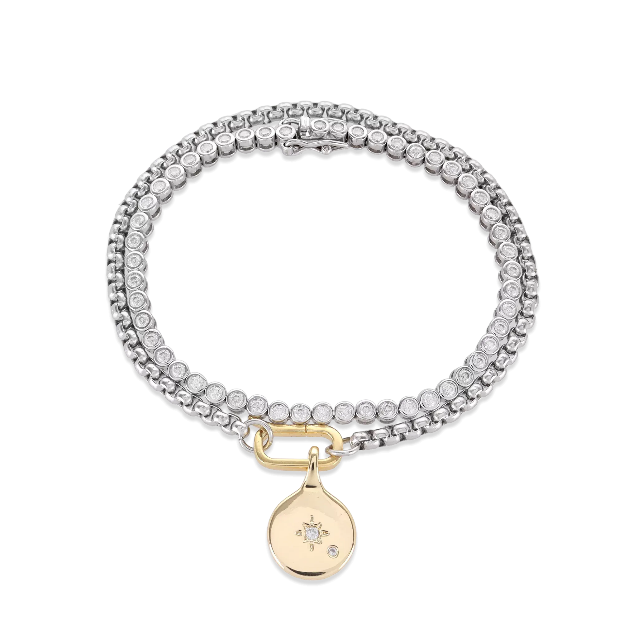 TENNIS AND THE BOX BRACELET SET