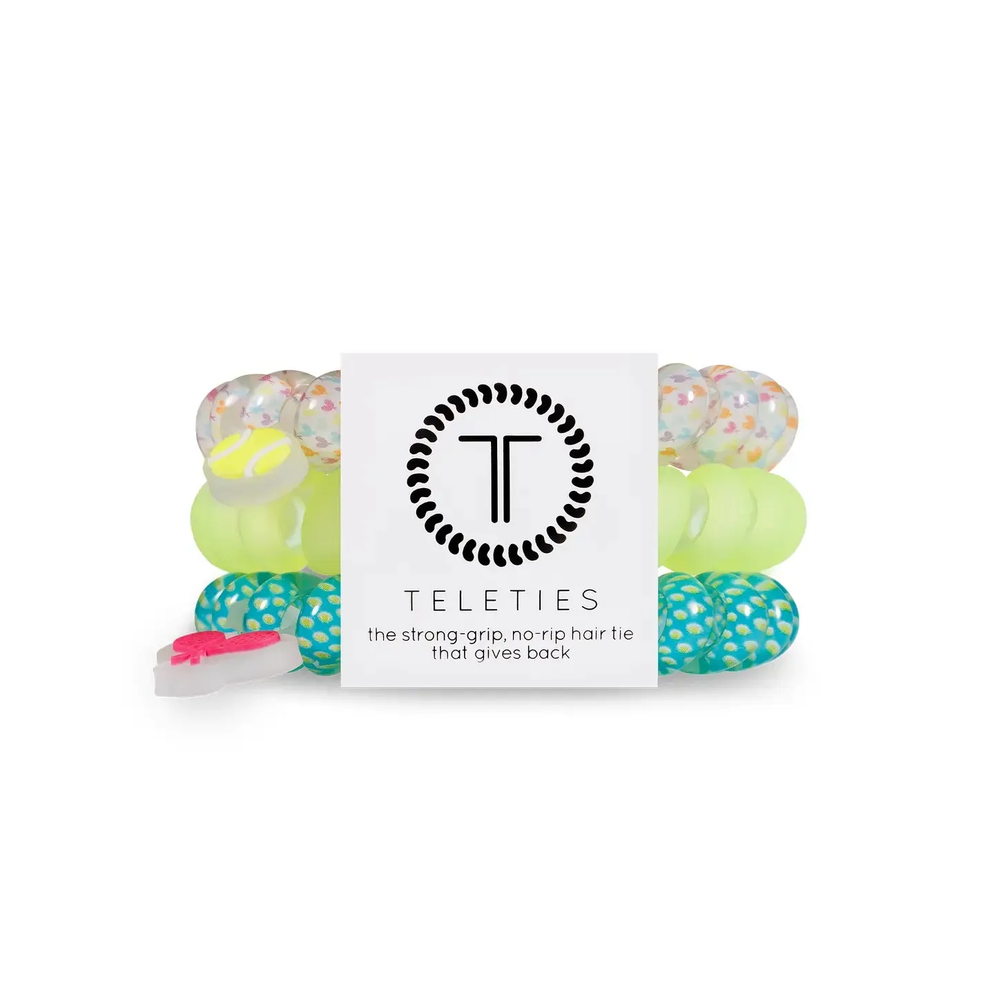 Tennis Teleties Large 3-Pack Hair Ties