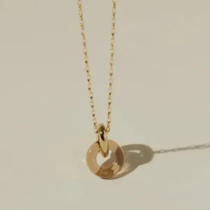 The Anna Necklace in Beige
