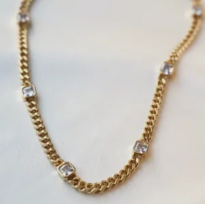 The Juliette Square Chain Necklace