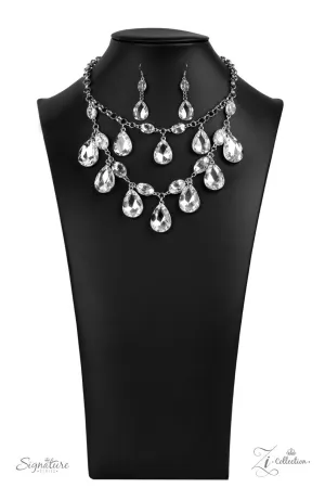 The Sarah 2020 Zi Collection White Paparazzi Necklace