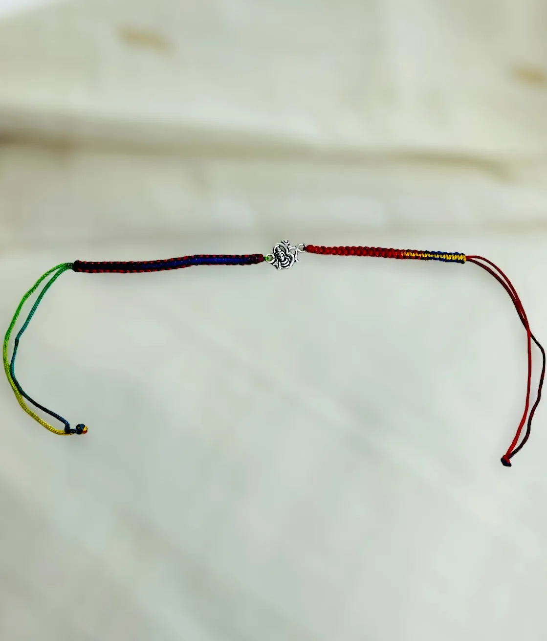 The shiva Silver Rakhi