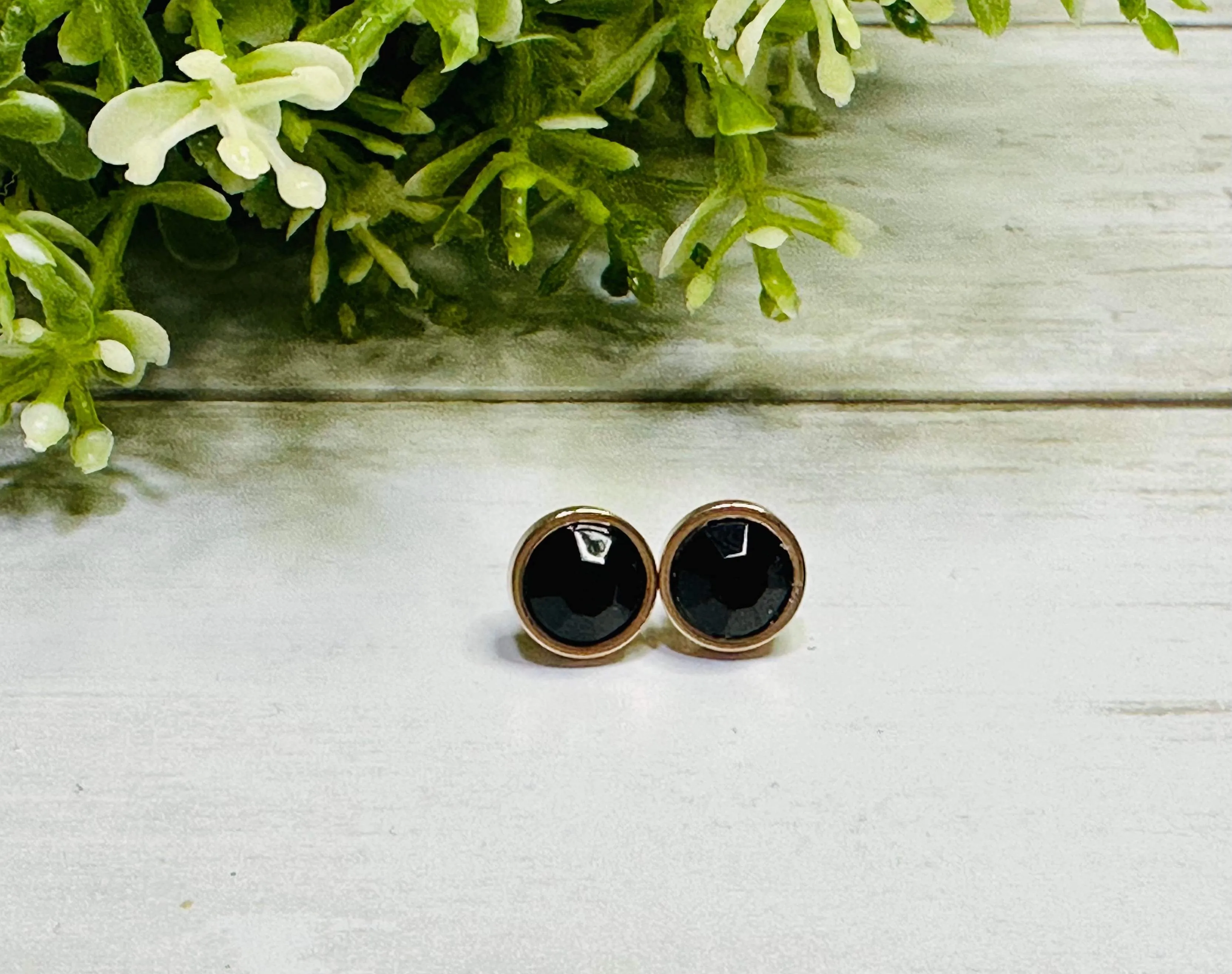 The Whitney- 8mm Studs