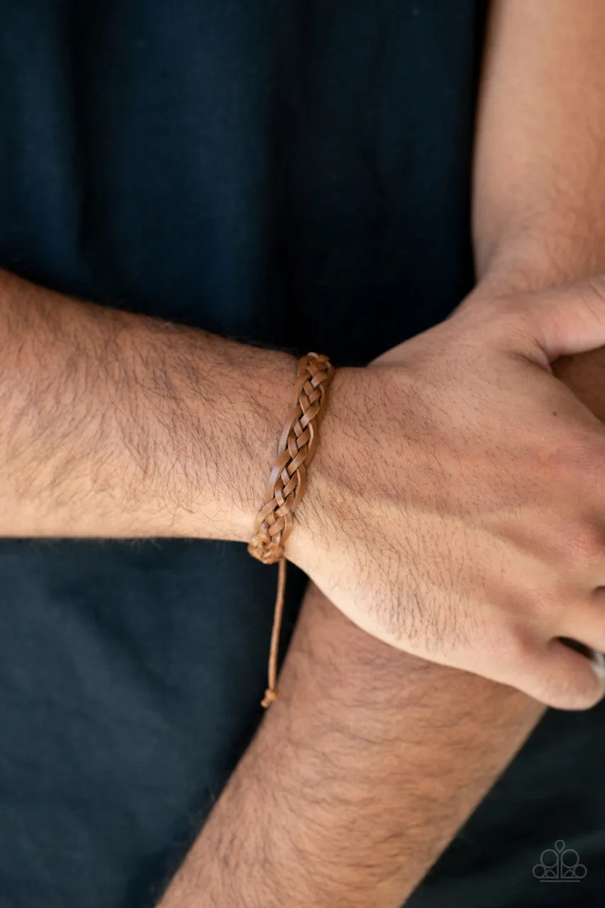 Time to Hit The RODEO Brown Paparazzi Bracelet