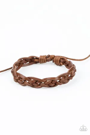 Time to Hit The RODEO Brown Paparazzi Bracelet