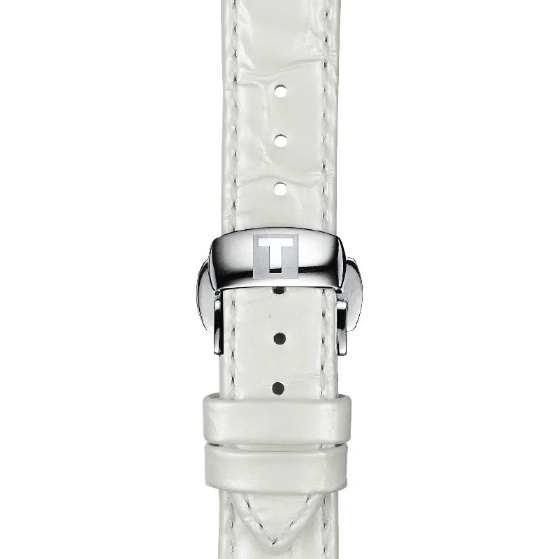 Tissot Official White Leather Strap Lugs 16mm