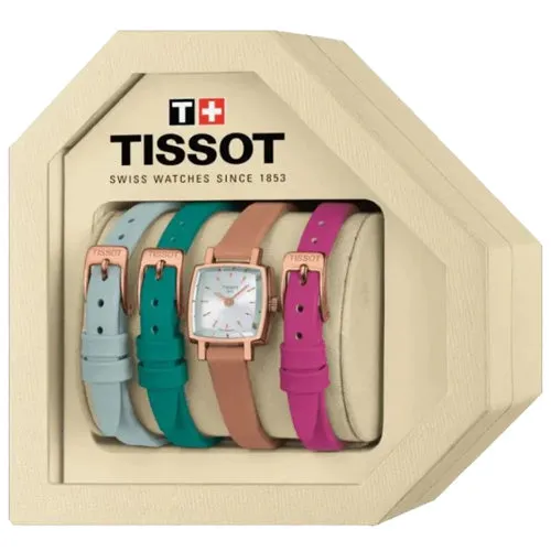 Tissot T-Classic Lovely Summer Set Silver Dial Women 20mm T0581093603101