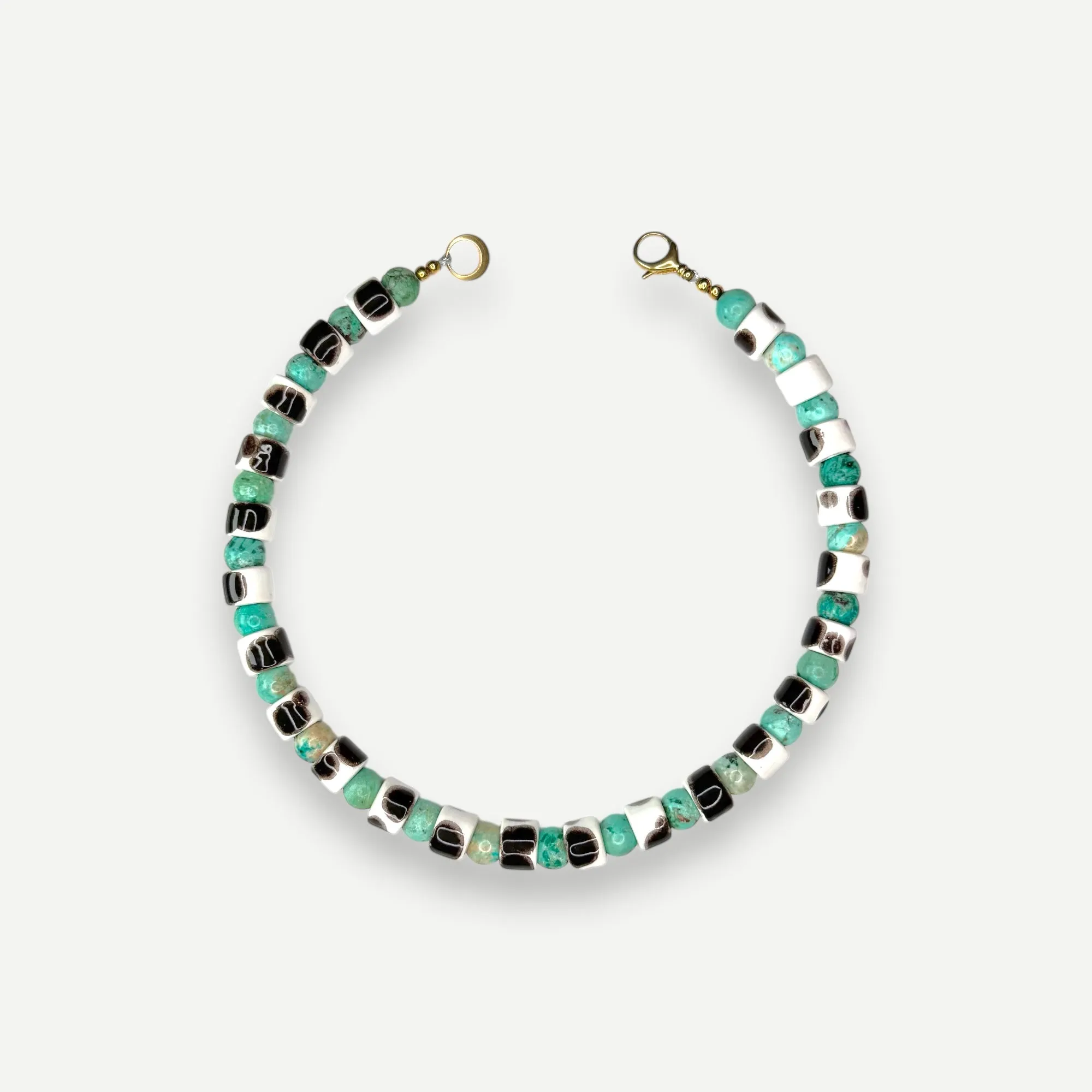 TORT & TURQ SUNDRY.  BEAD ONEL.