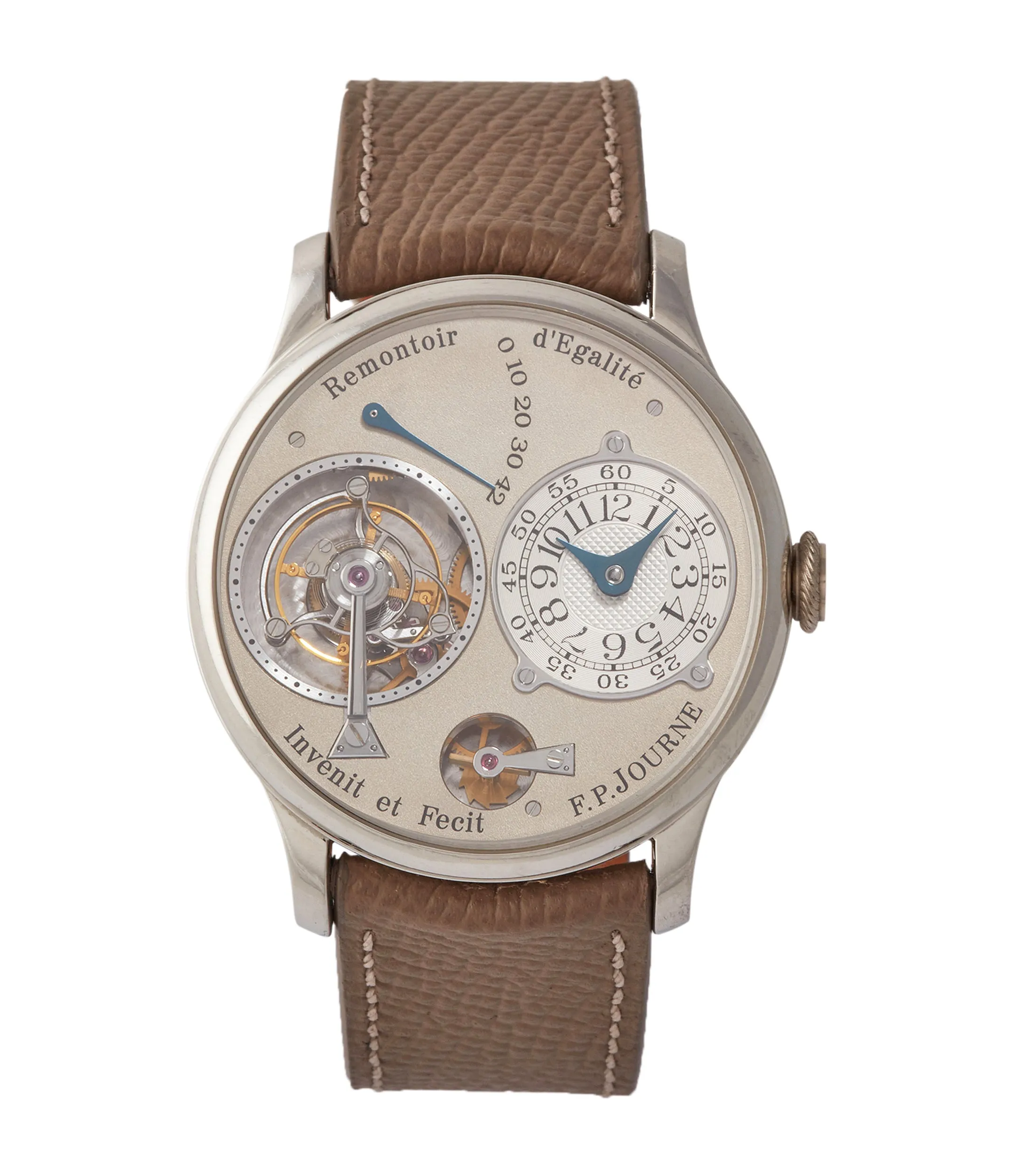 Tourbillon | Brass Movement | 38mm | Platinum