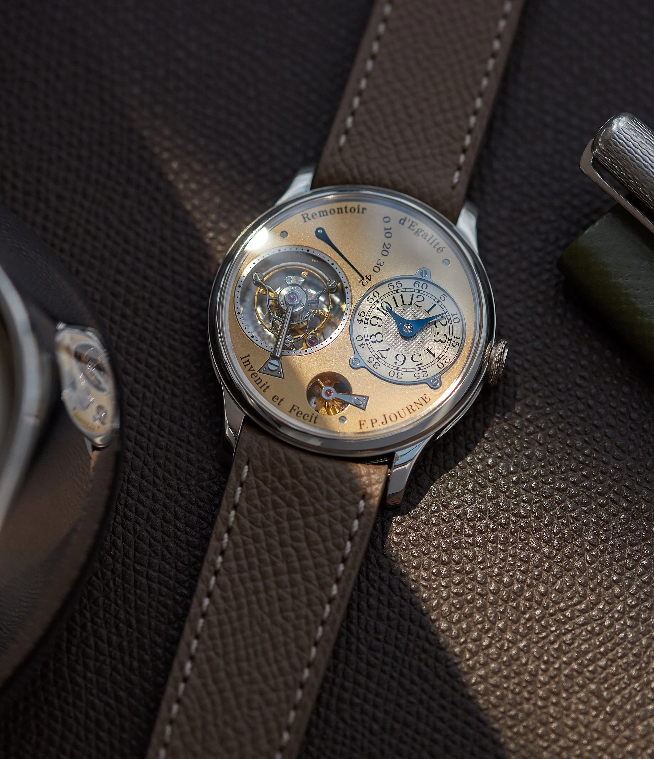 Tourbillon | Brass Movement | 38mm | Platinum
