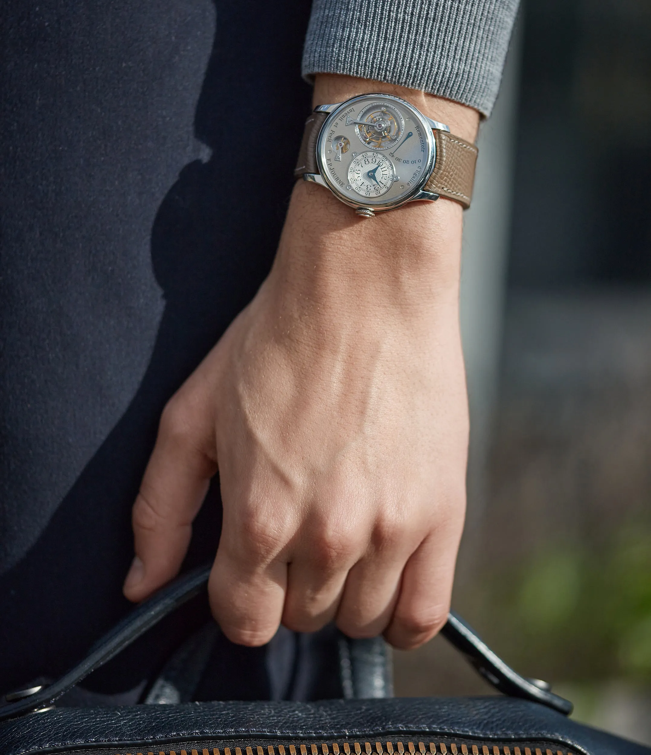 Tourbillon | Brass Movement | 38mm | Platinum