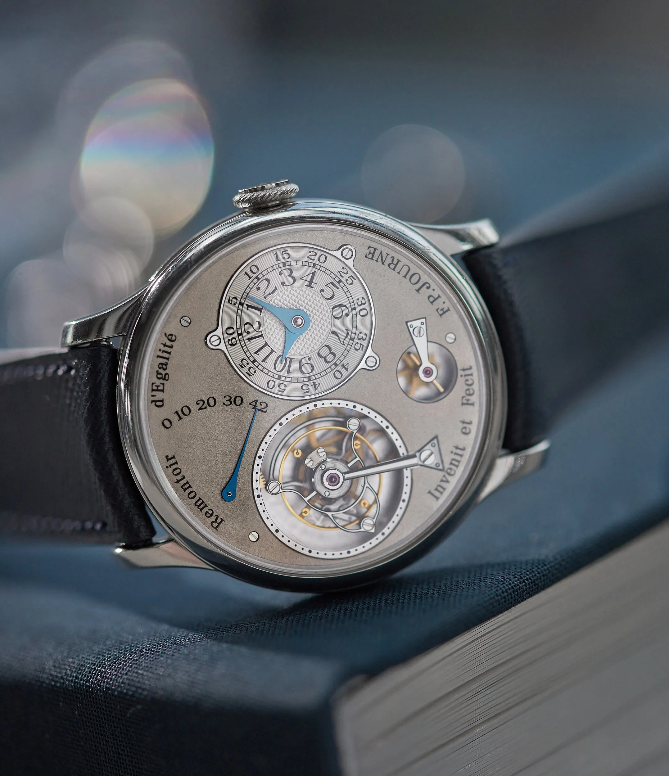 Tourbillon | Brass Movement | 38mm | Platinum