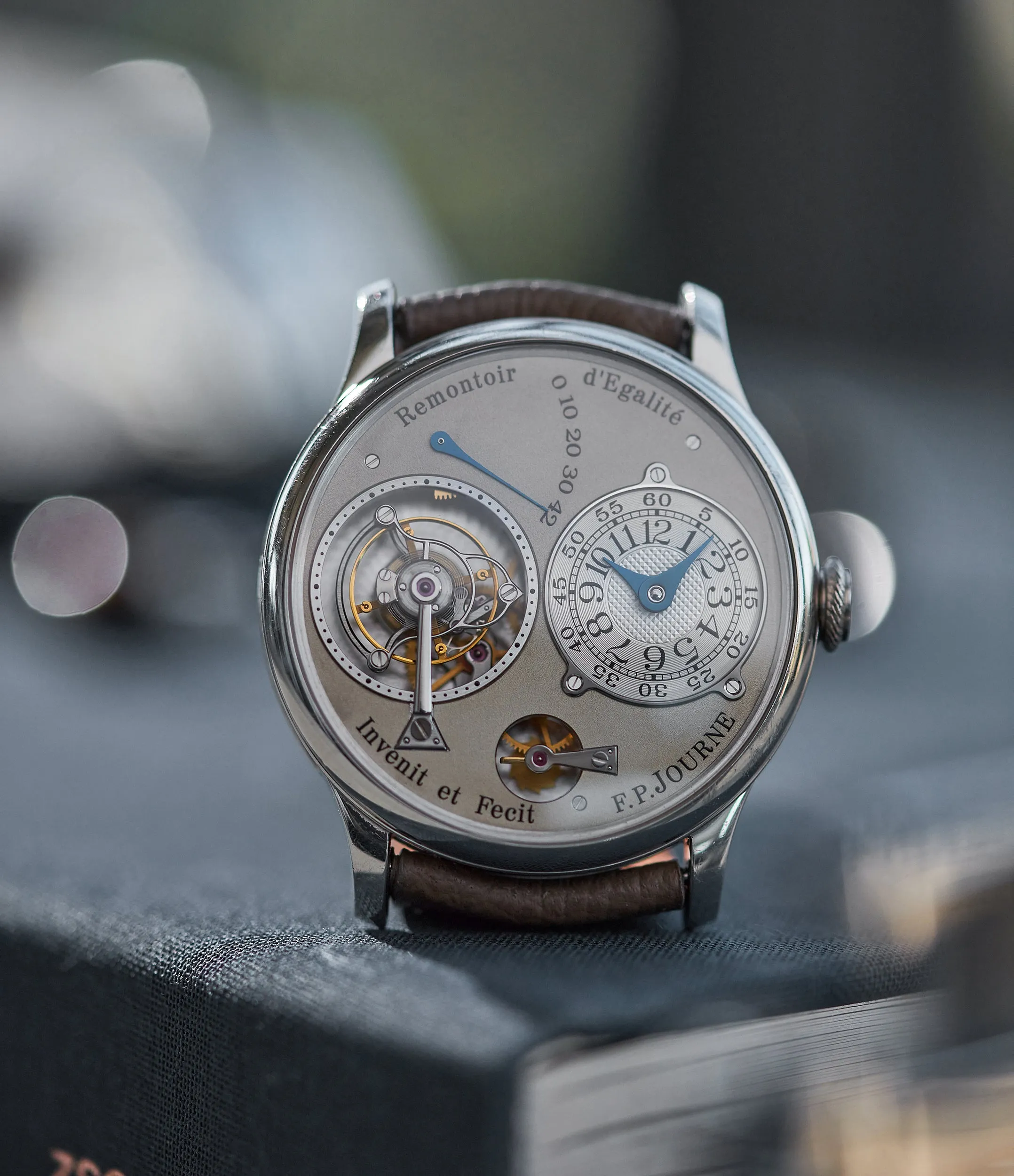 Tourbillon | Brass Movement | 38mm | Platinum
