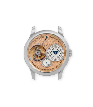 Tourbillon Souverain Régence Losange, platinum