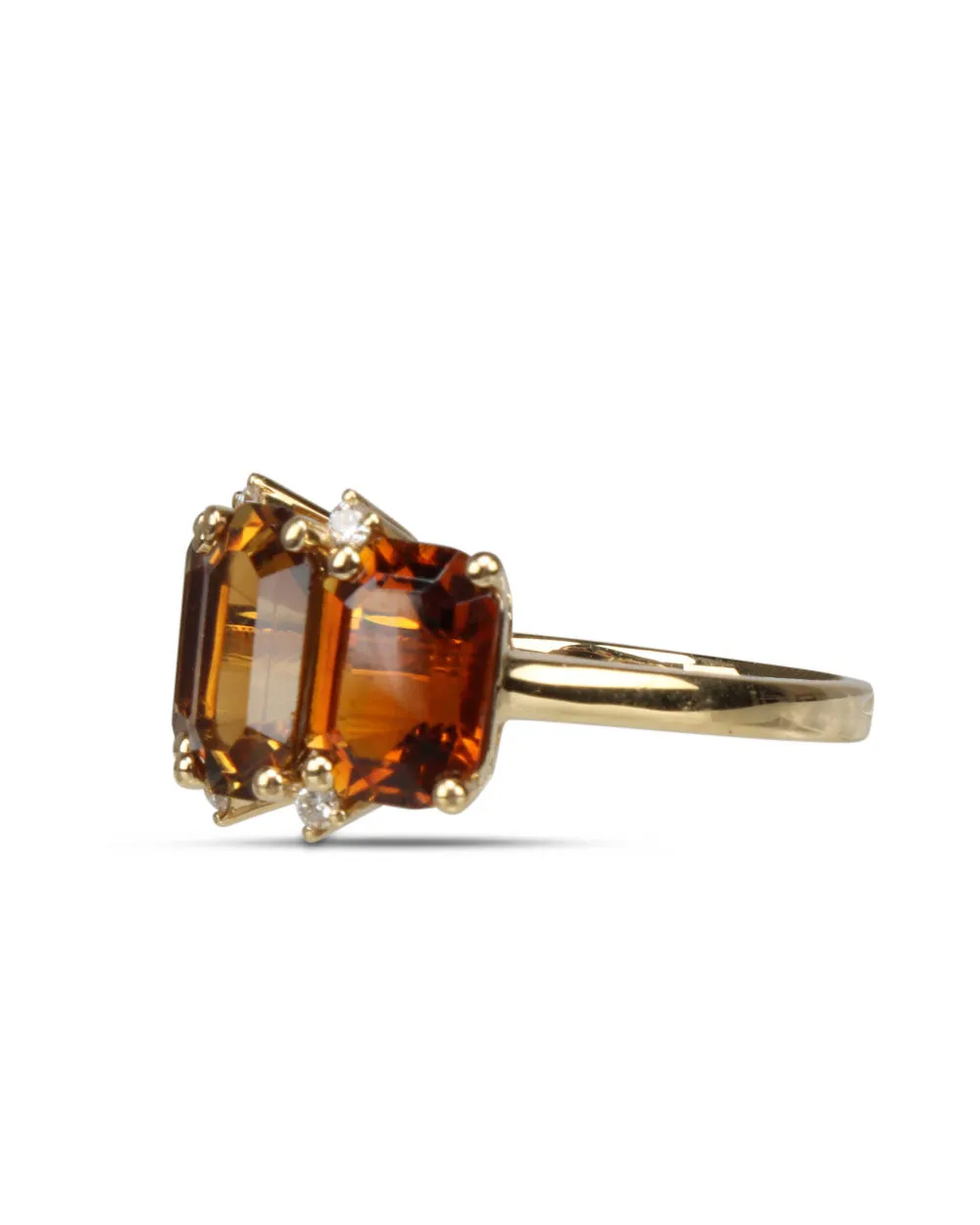 Tourmaline Emerald Cut Ring