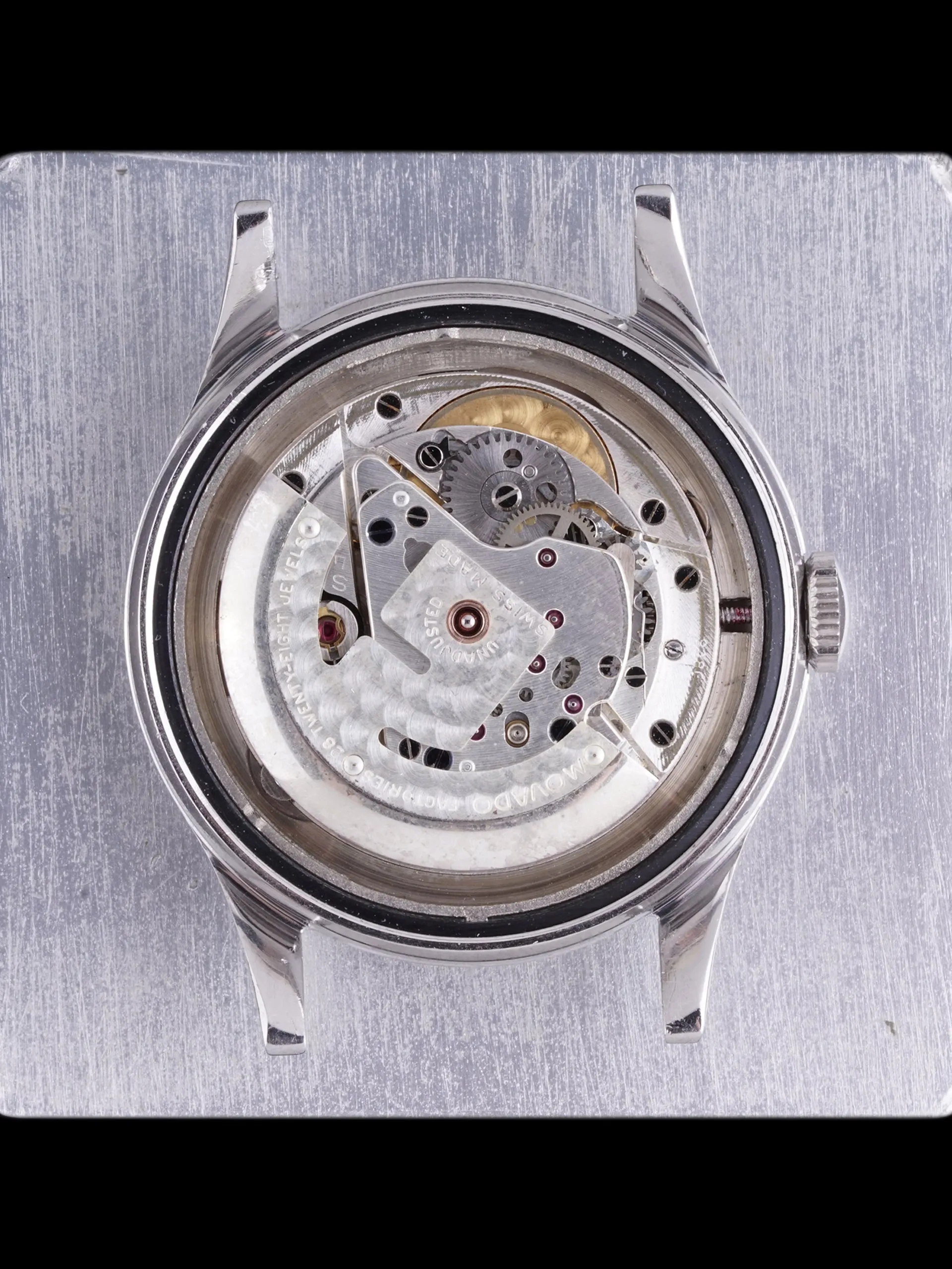Tropical 1950s Movado Kingmatic (Ref. 11179) "Fancy Markers"