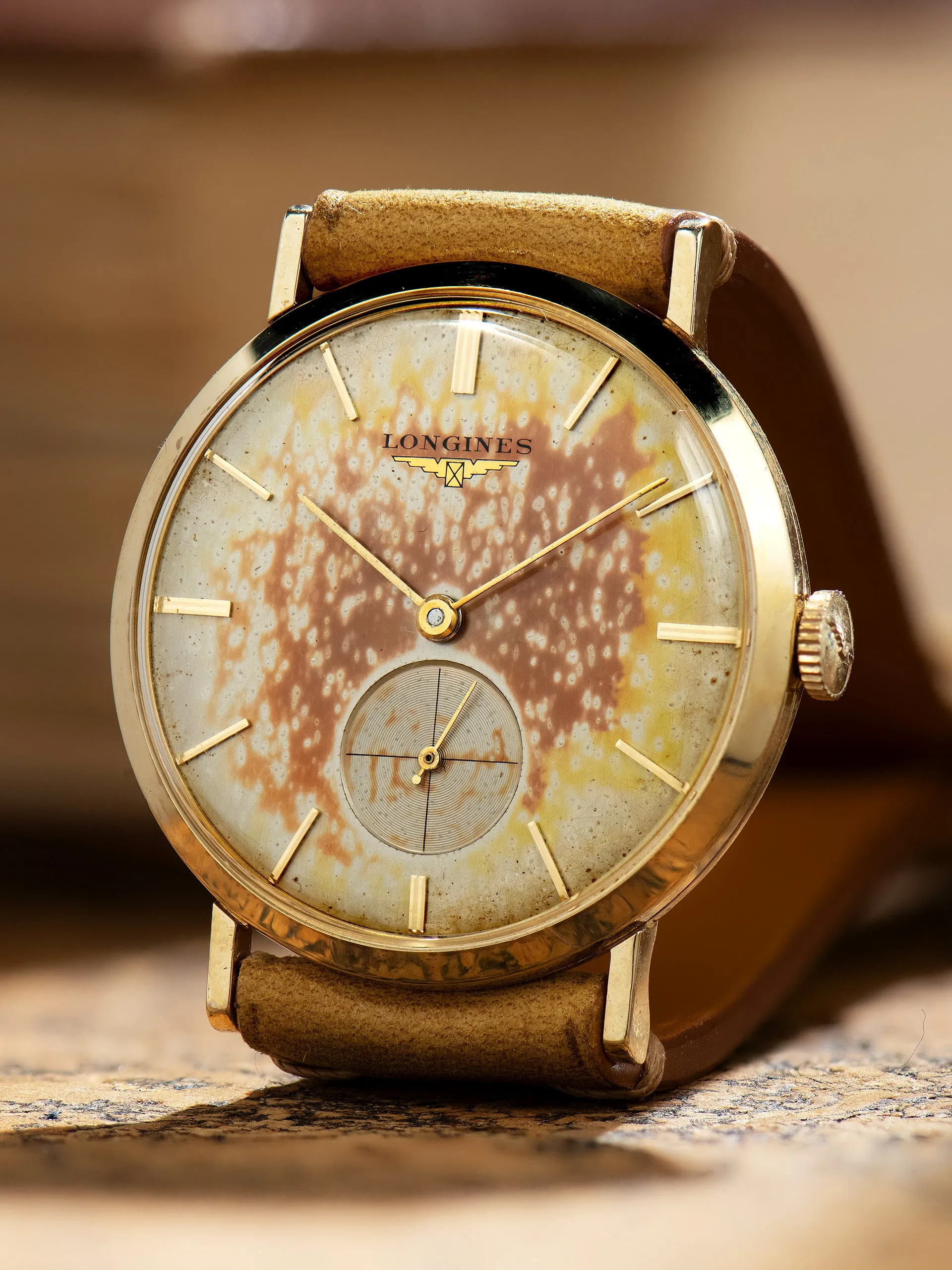 Tropical 1955 Longines Dress Watch 10K Gold Filled (Ref. 1010) Cal. 23Z