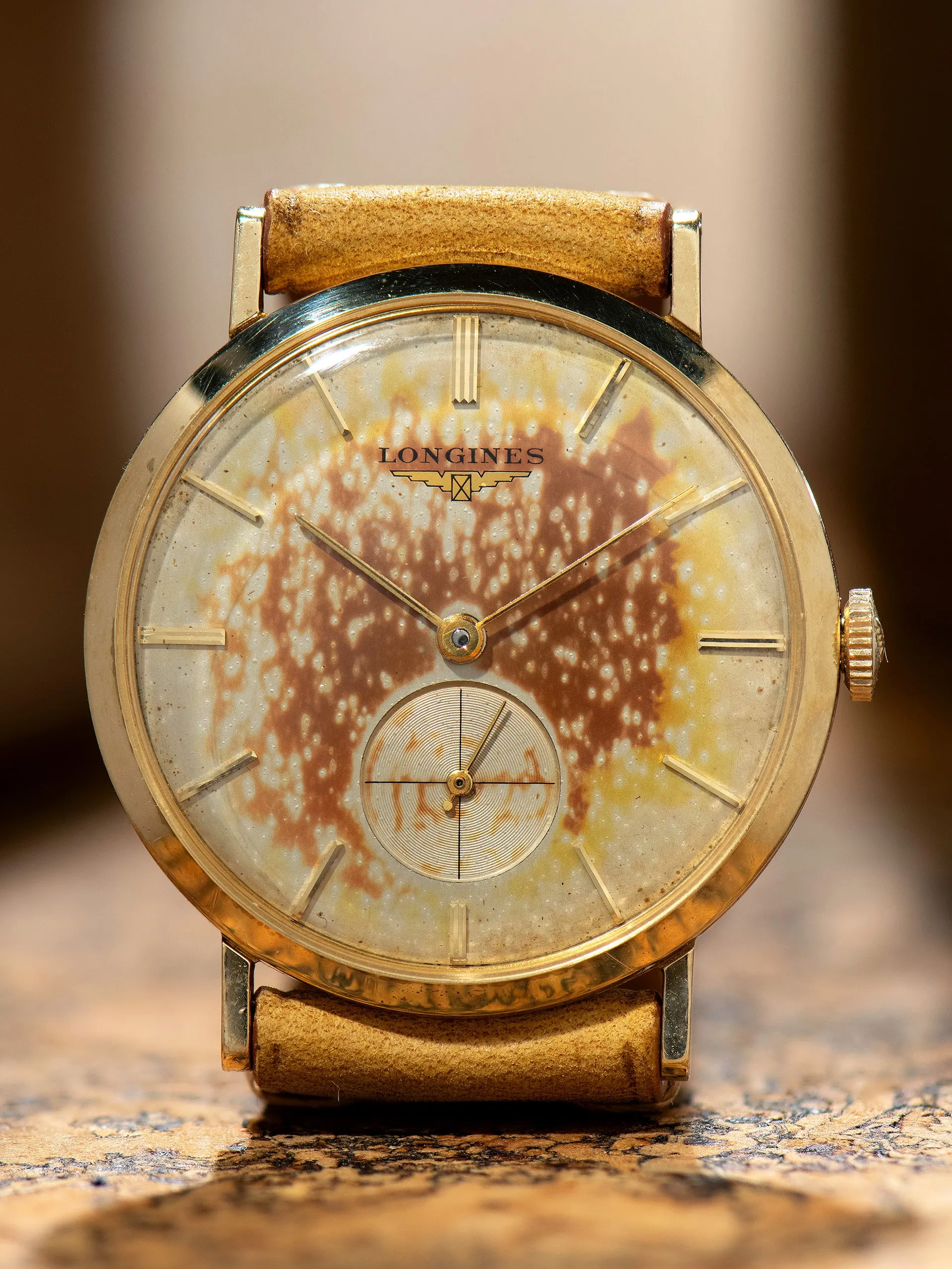 Tropical 1955 Longines Dress Watch 10K Gold Filled (Ref. 1010) Cal. 23Z
