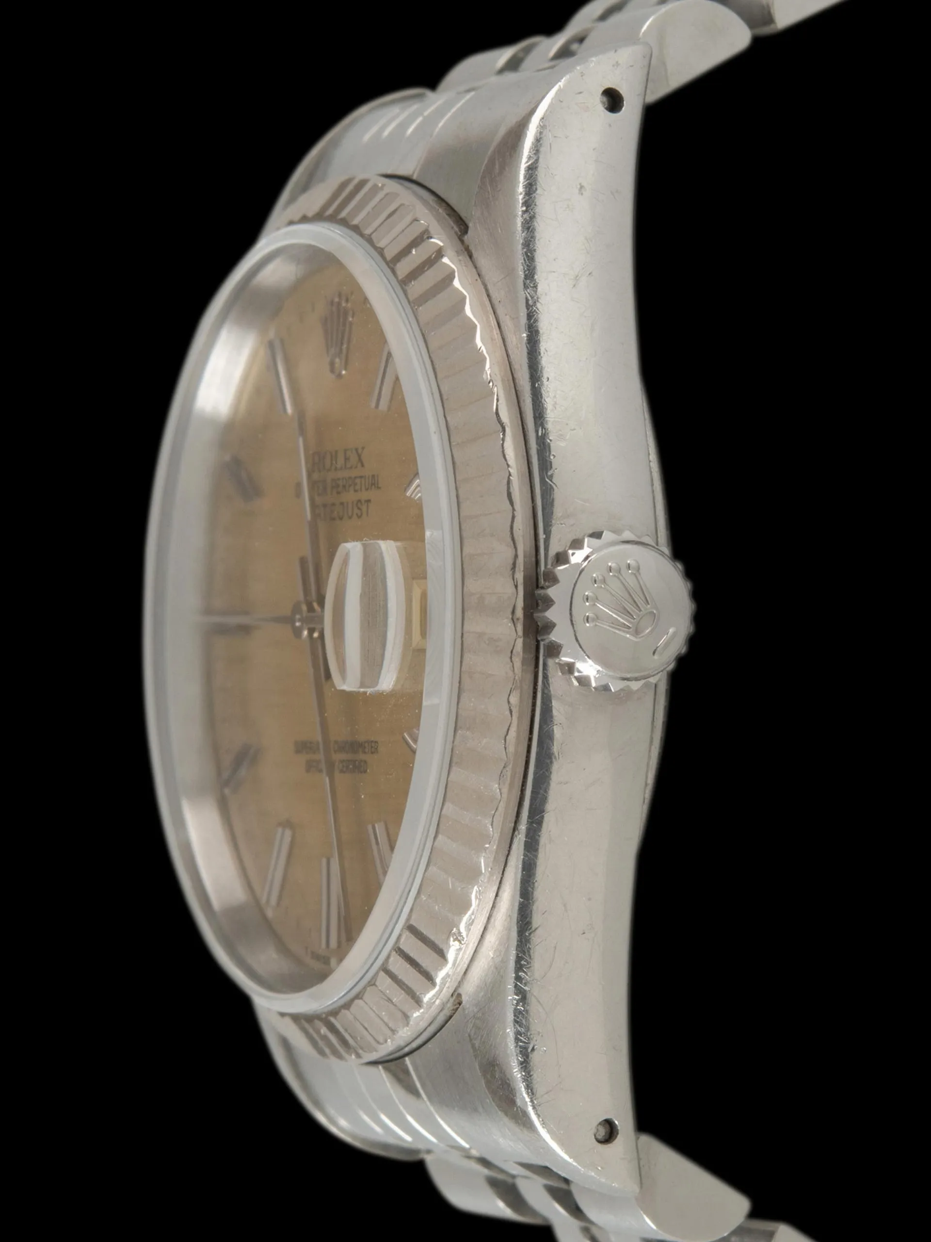 Tropical 1991 Rolex Datejust (Ref. 16234) Silver Linen Dial
