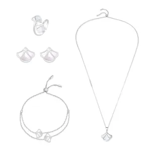 Tulip / Set Pearl Silver