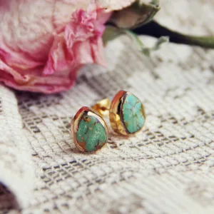 Turquoise Sands Stud Earrings