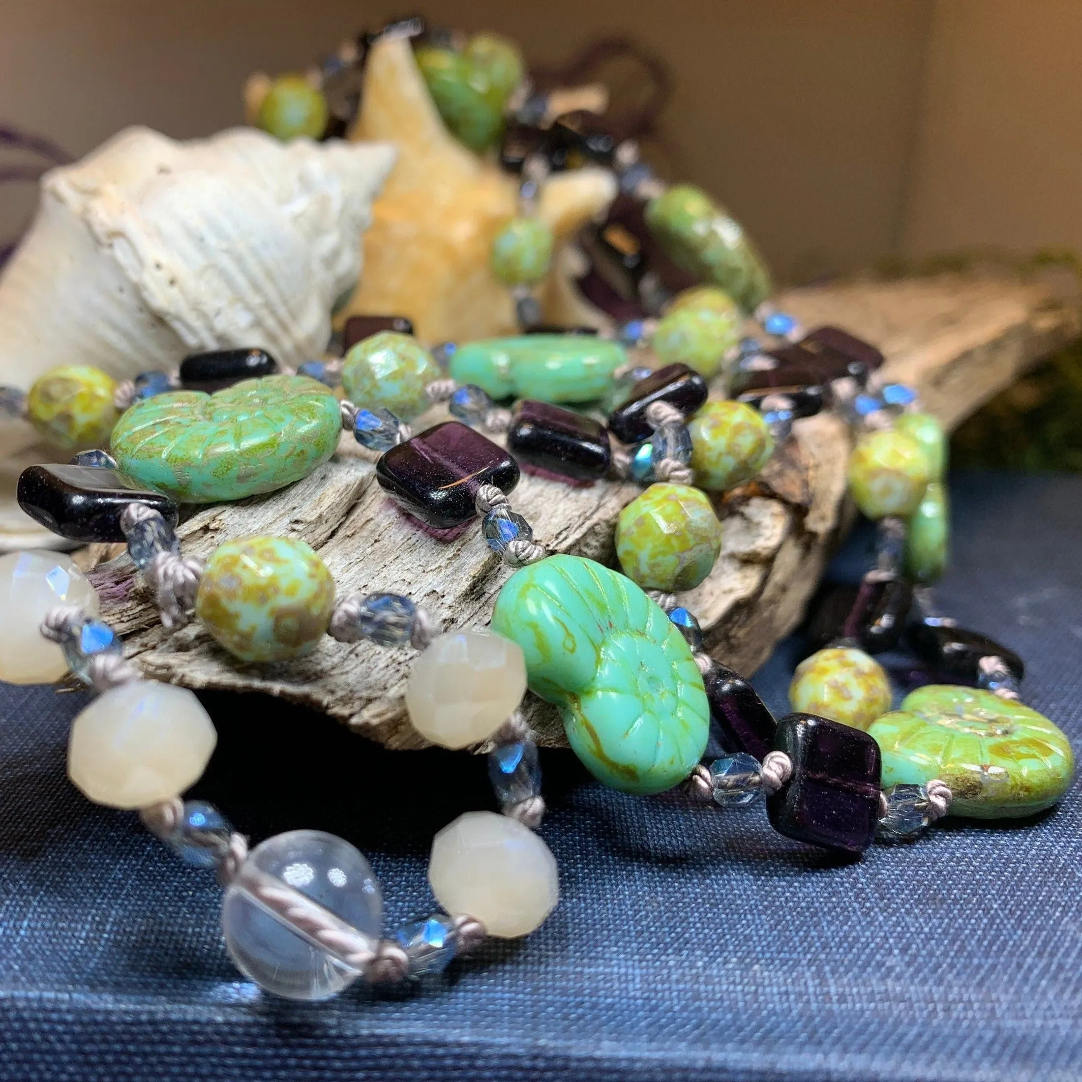 Twilight Seasong Long Necklace