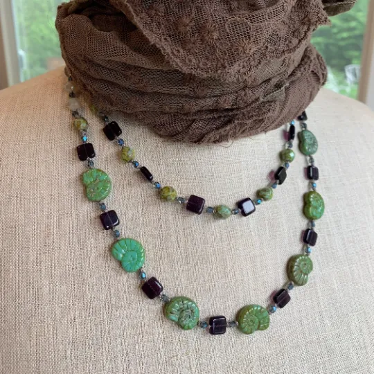 Twilight Seasong Long Necklace