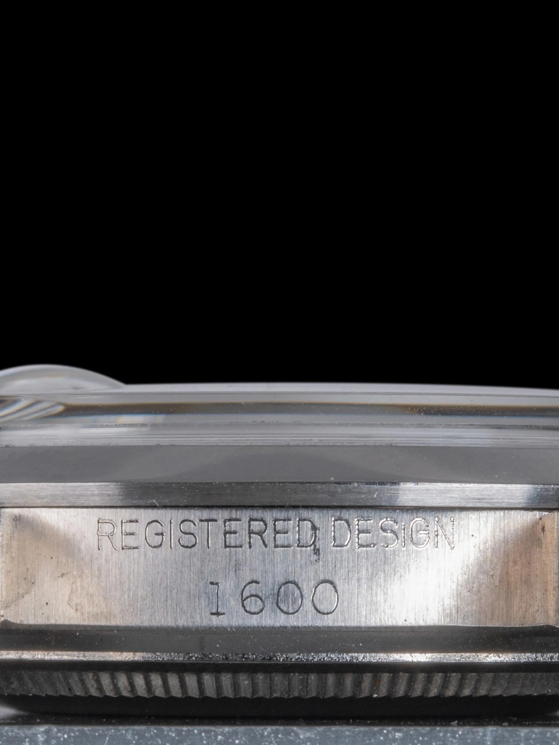 *Unpolished* 1970 Rolex Datejust (Ref. 1600) "Tropical" Non-Luminous Dial