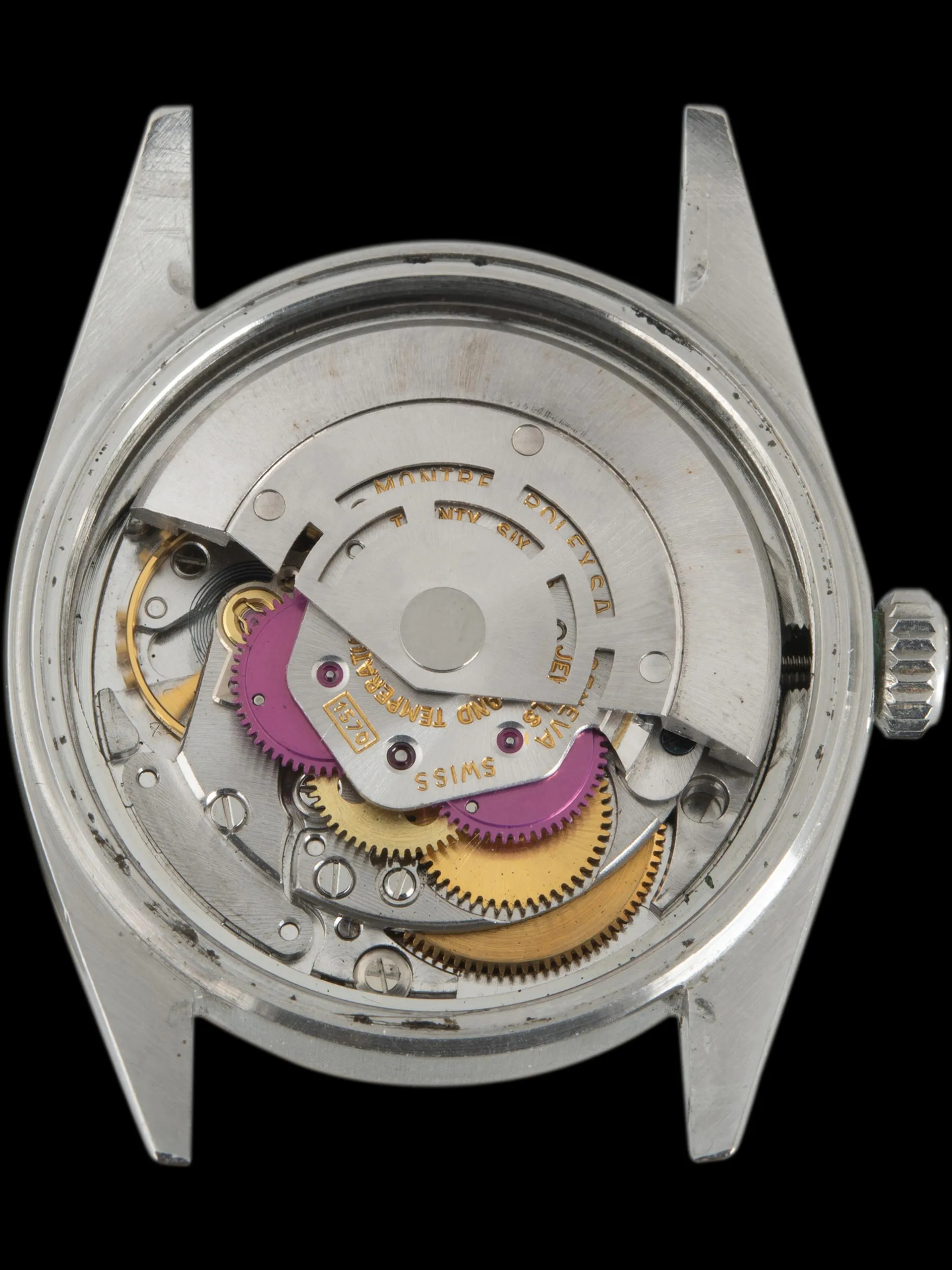 *Unpolished* 1970 Rolex Datejust (Ref. 1601) Lavender Dial