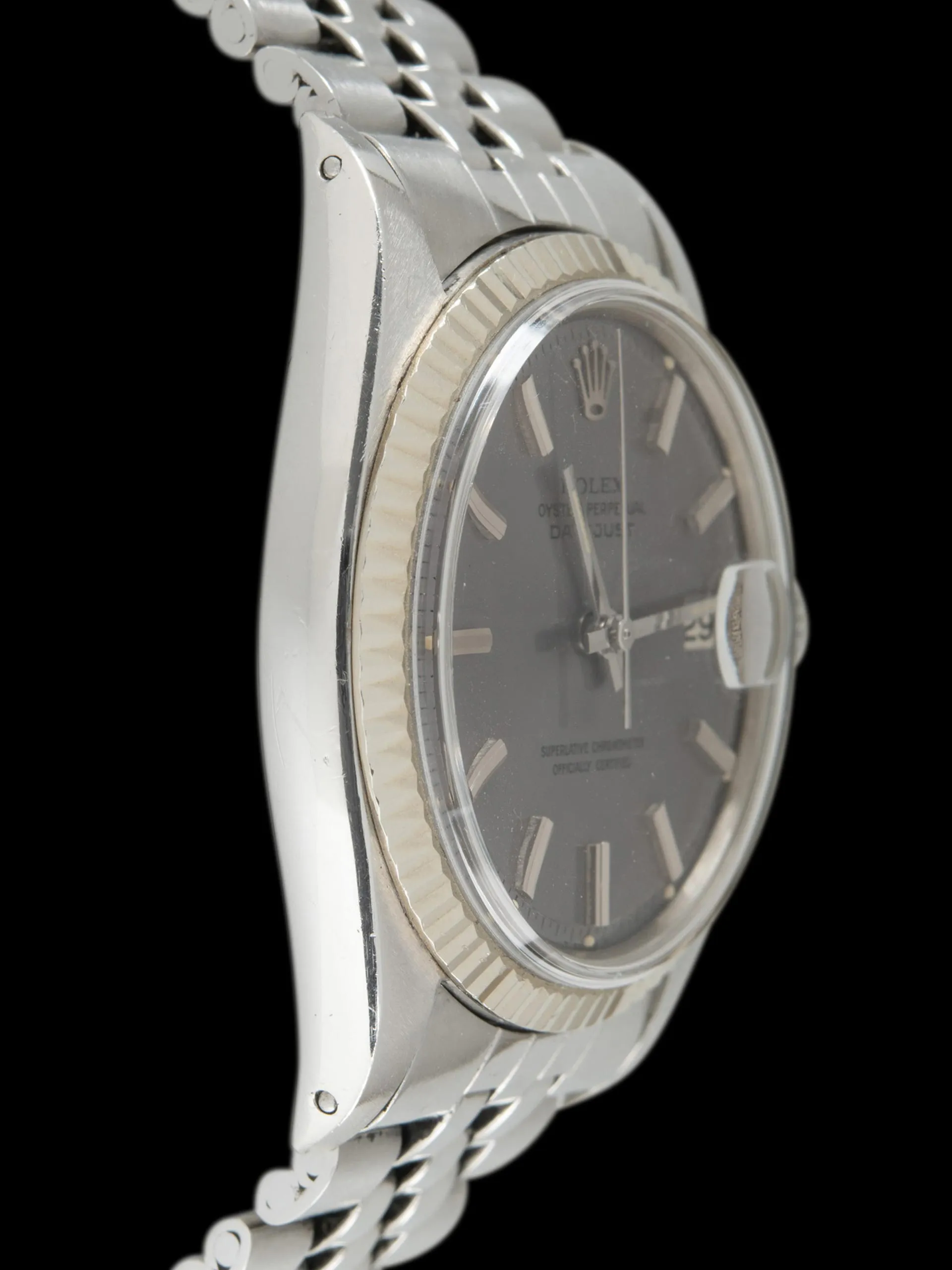 *Unpolished* 1970 Rolex Datejust (Ref. 1601) Lavender Dial
