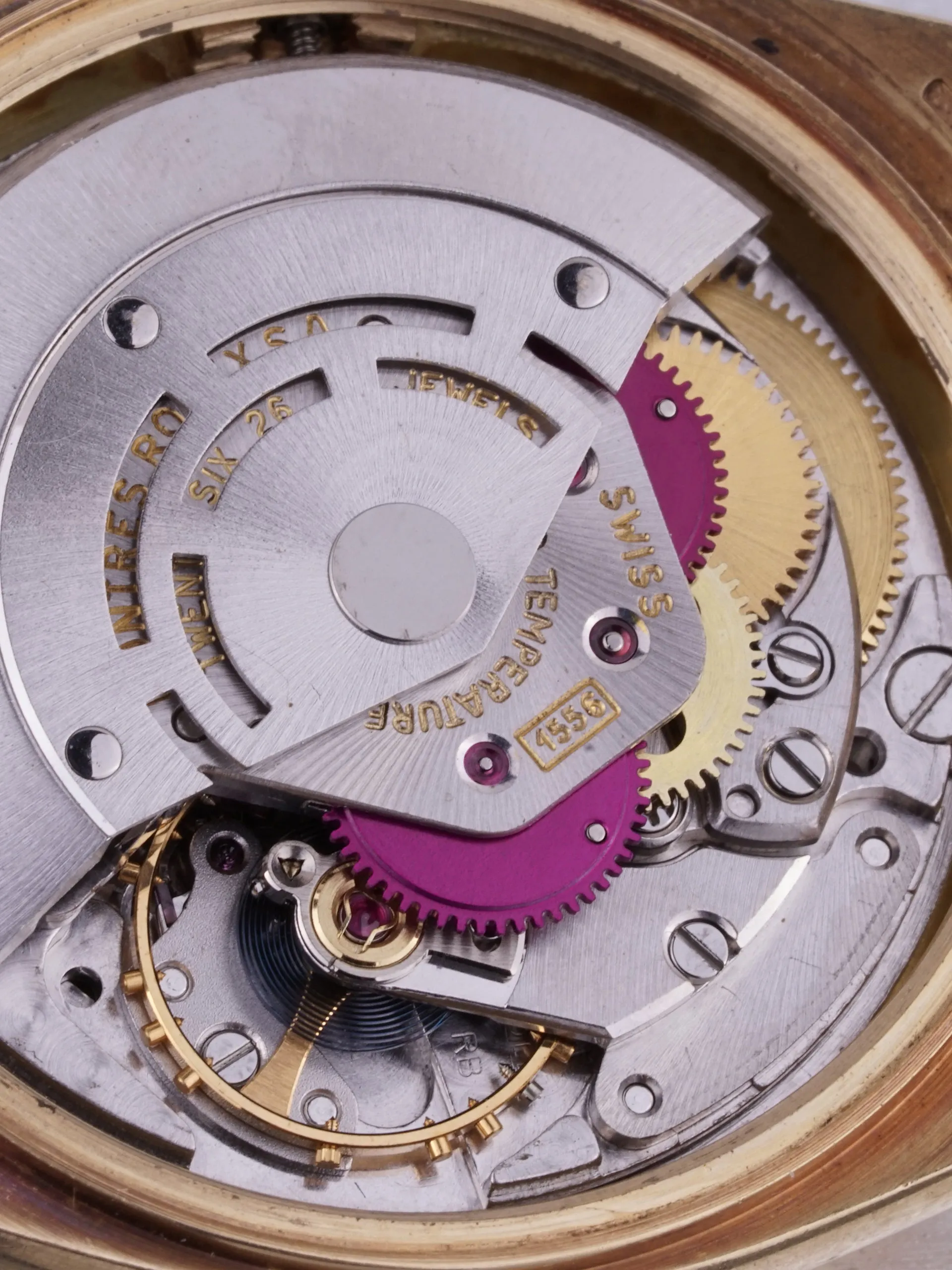 *Unpolished* 1971 Rolex Day-Date (Ref. 1803) 18K YG Non-Luminous Minute Track Dial