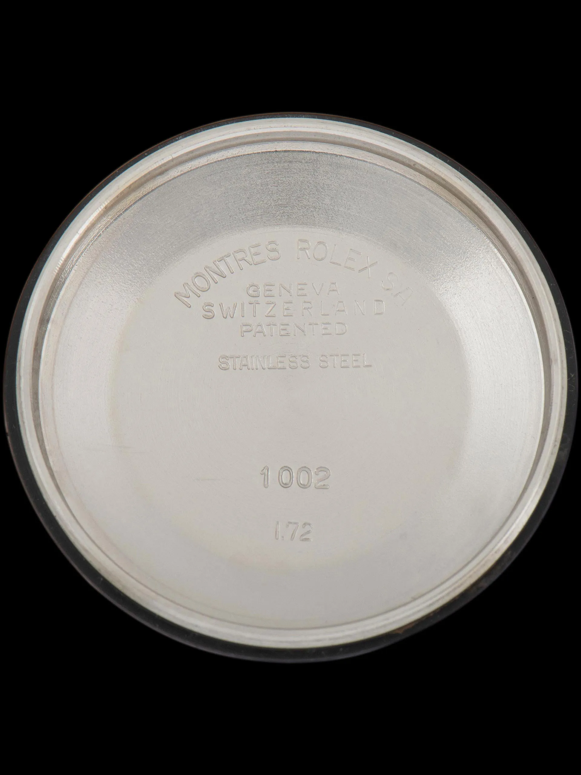 *Unpolished* 1972 Rolex Oyster-Perpetual (Ref. 1002) Blue Mosaic Dial