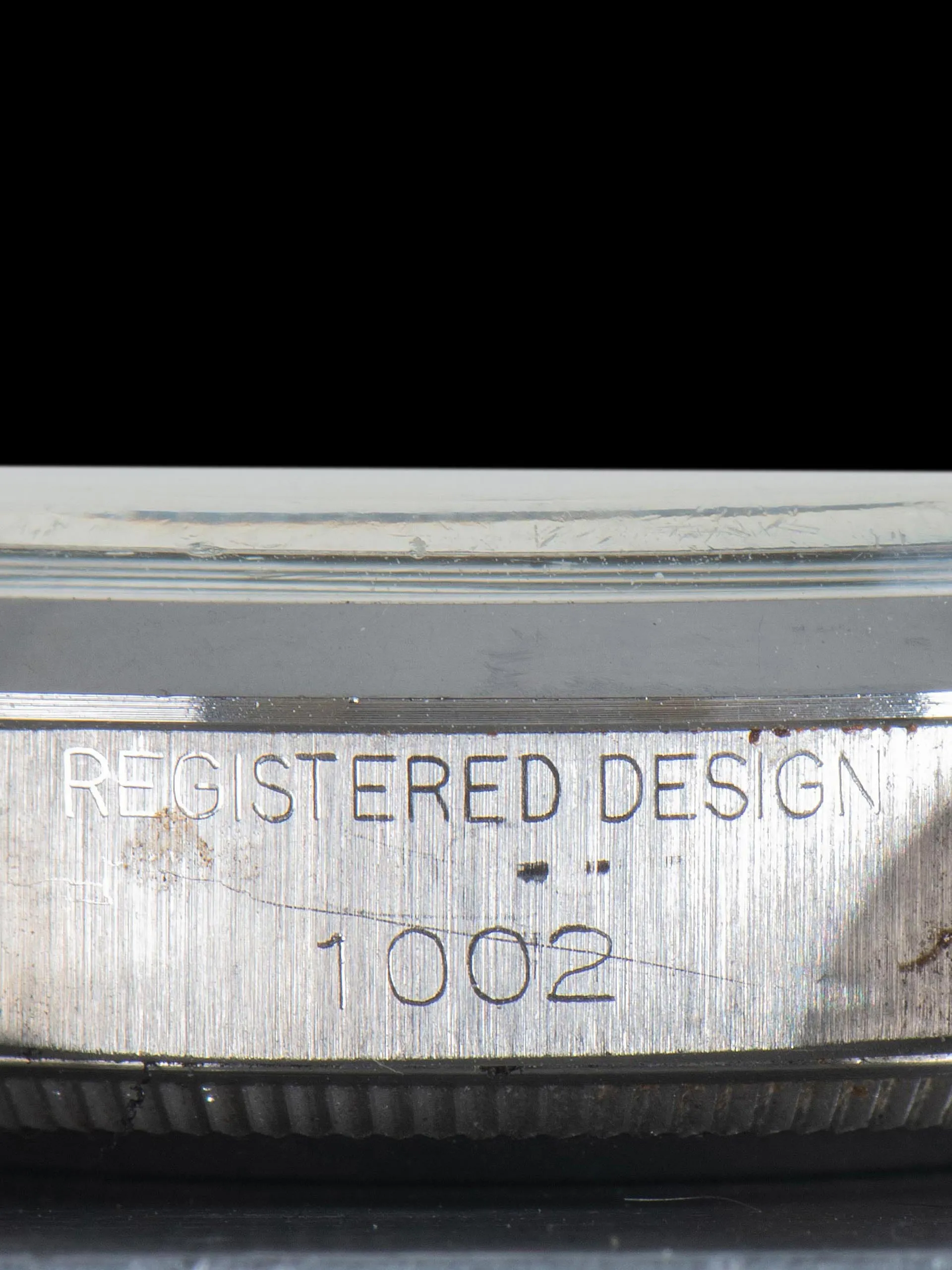 *Unpolished* 1972 Rolex Oyster-Perpetual (Ref. 1002) Blue Mosaic Dial