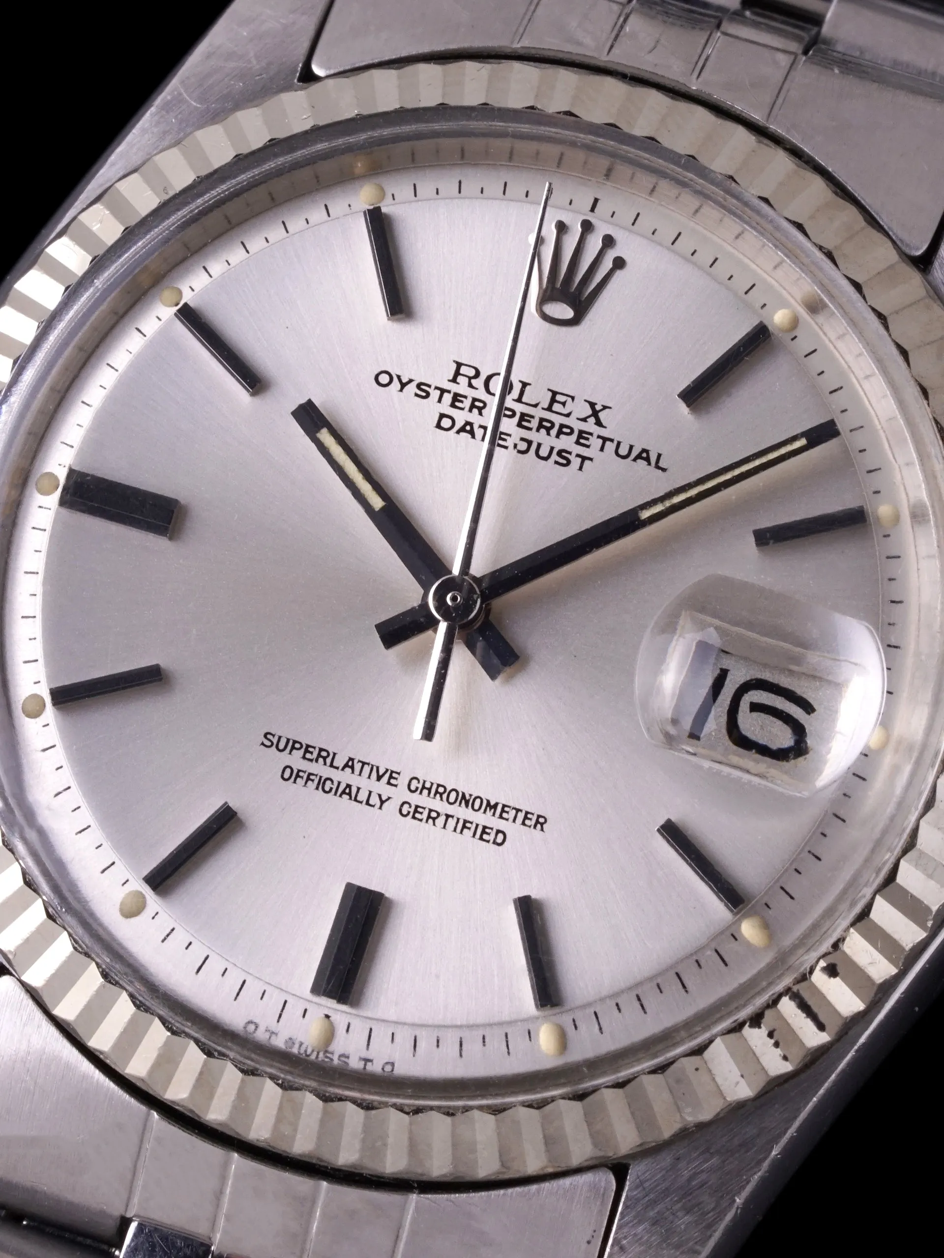 *Unpolished* 1975 Rolex Datejust (Ref. 1601) Sigma Dial