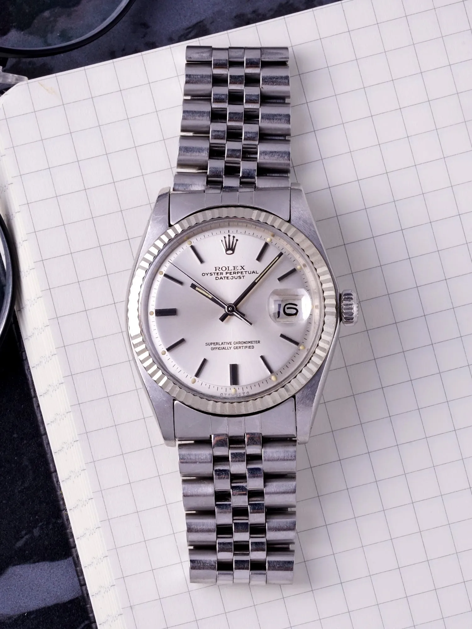 *Unpolished* 1975 Rolex Datejust (Ref. 1601) Sigma Dial