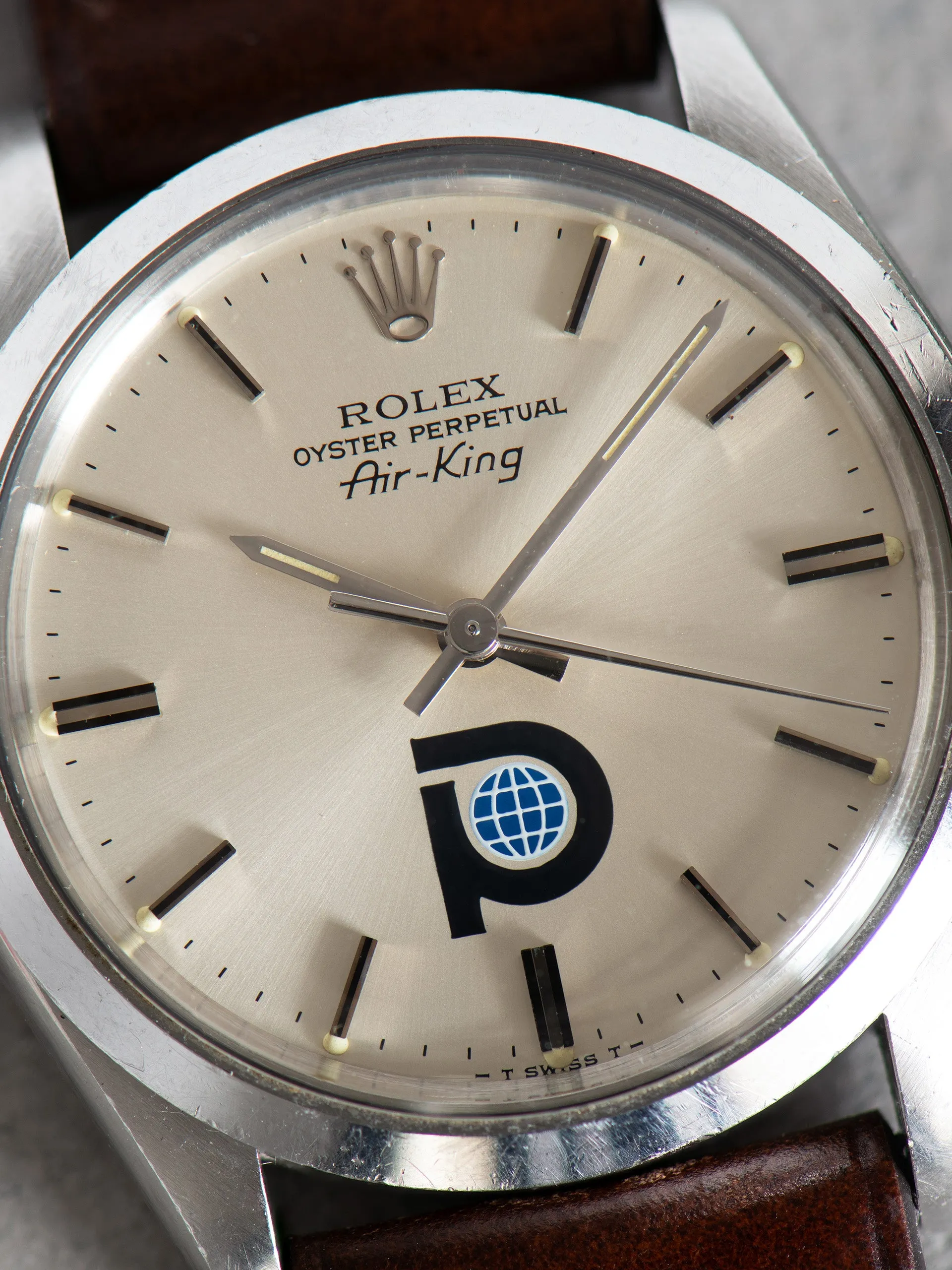 *Unpolished* 1979 Rolex Air-King (Ref. 5500) "Pool Intairdril" Dial