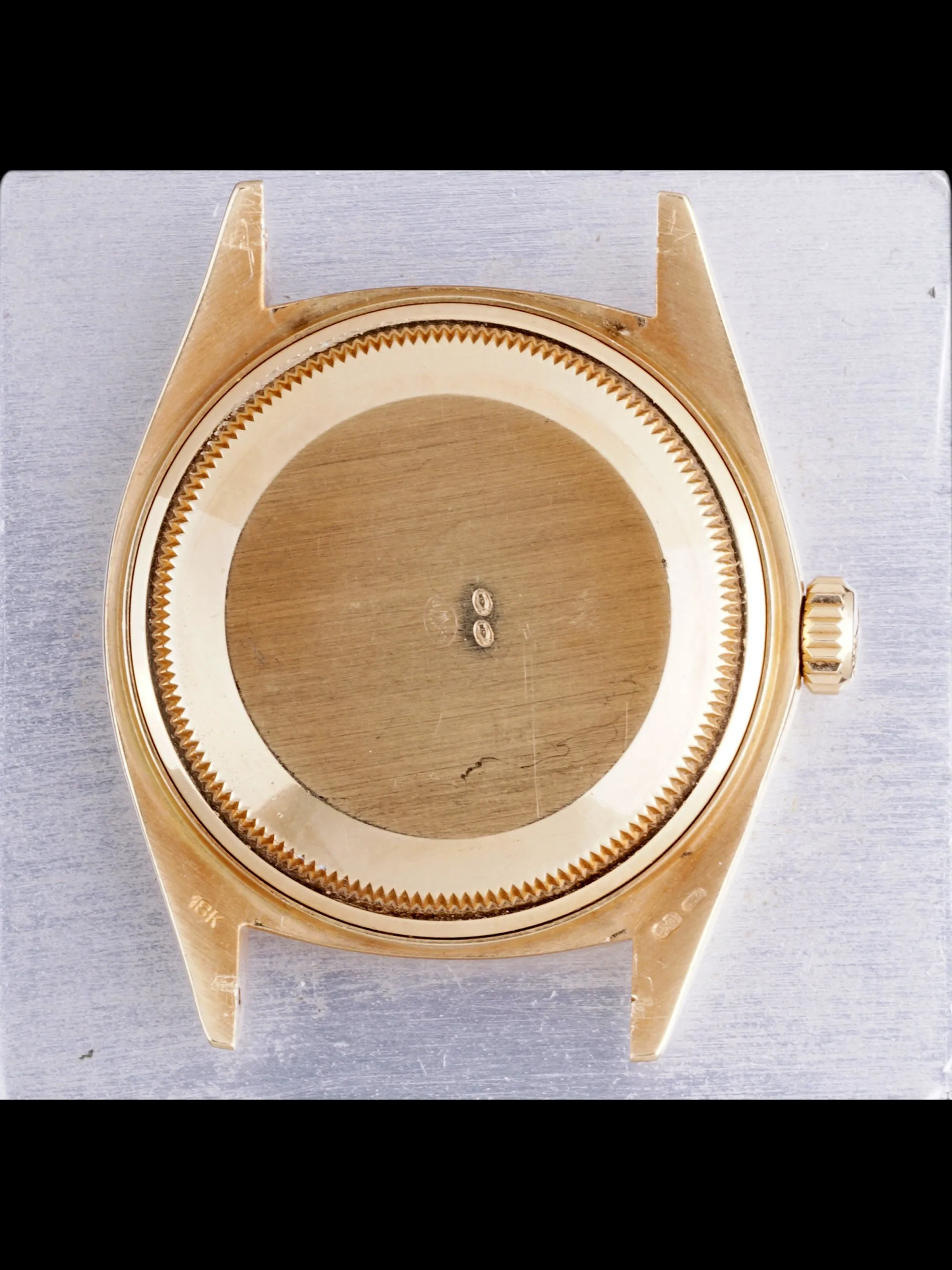 *Unpolished* 1979 Rolex Datejust (Ref. 16018) 18k YG "Buckley Dial"