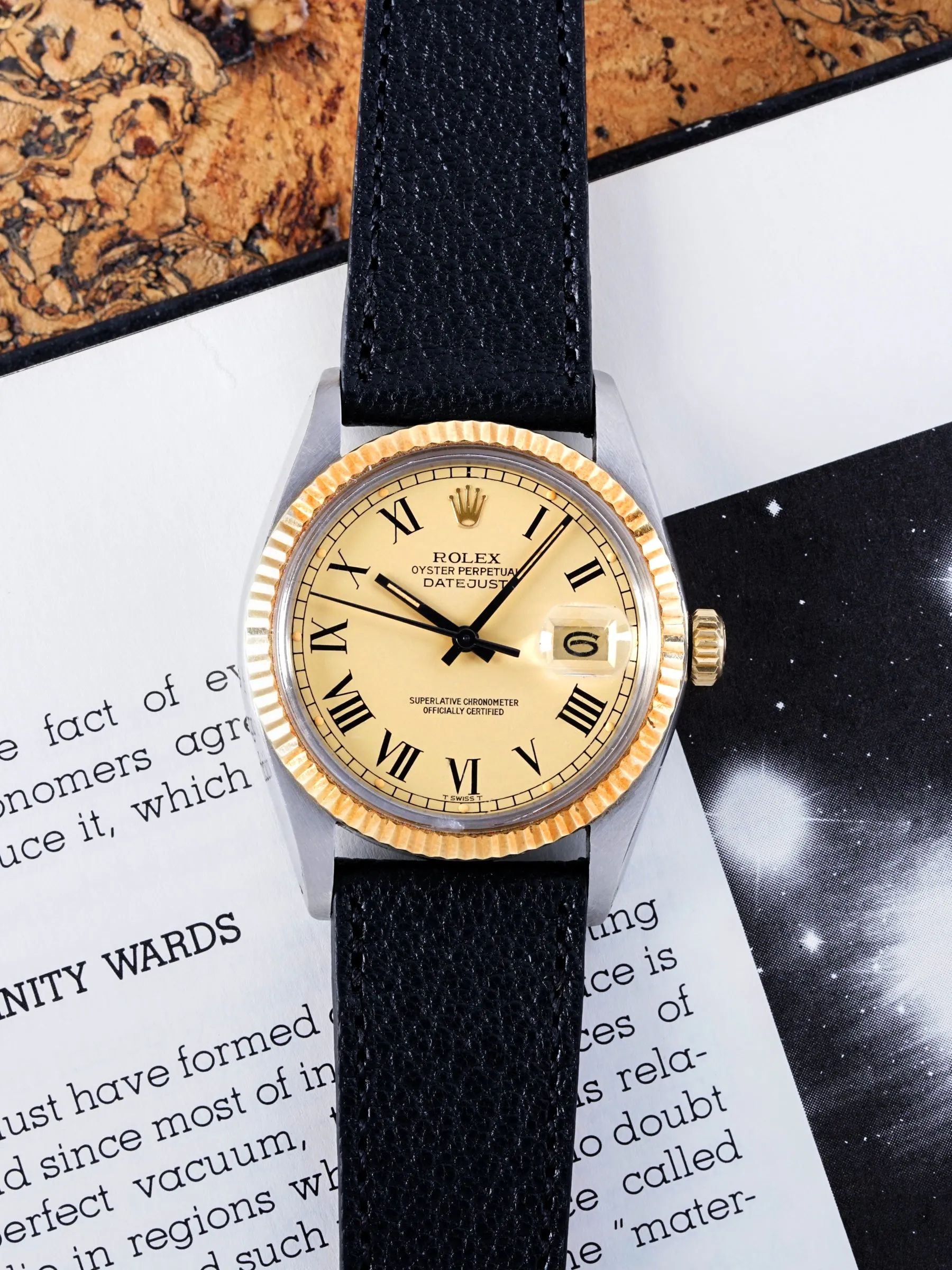 *Unpolished* 1979 Rolex Two-Tone Datejust (Ref. 16013) "Buckley Dial"