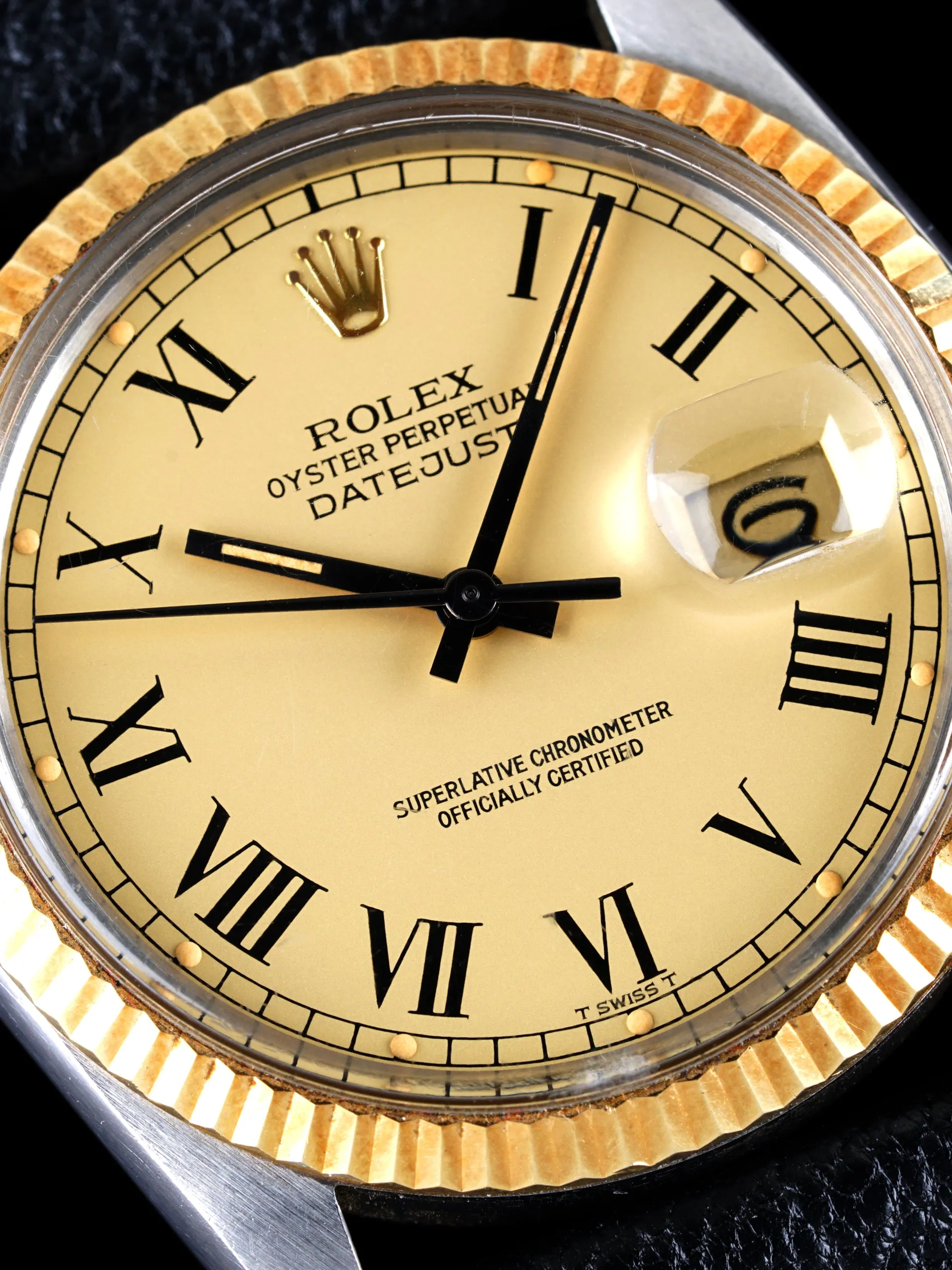 *Unpolished* 1979 Rolex Two-Tone Datejust (Ref. 16013) "Buckley Dial"