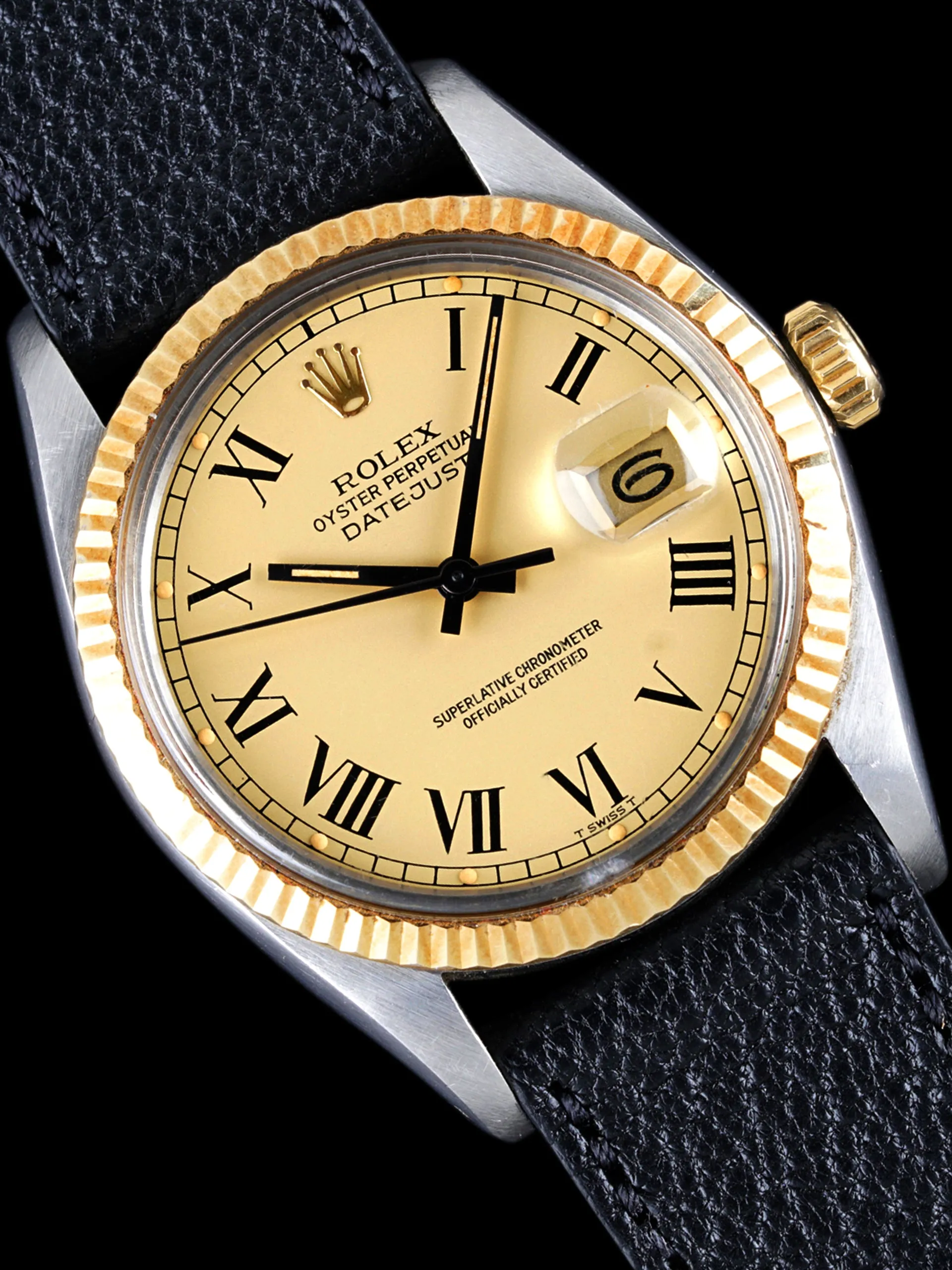 *Unpolished* 1979 Rolex Two-Tone Datejust (Ref. 16013) "Buckley Dial"