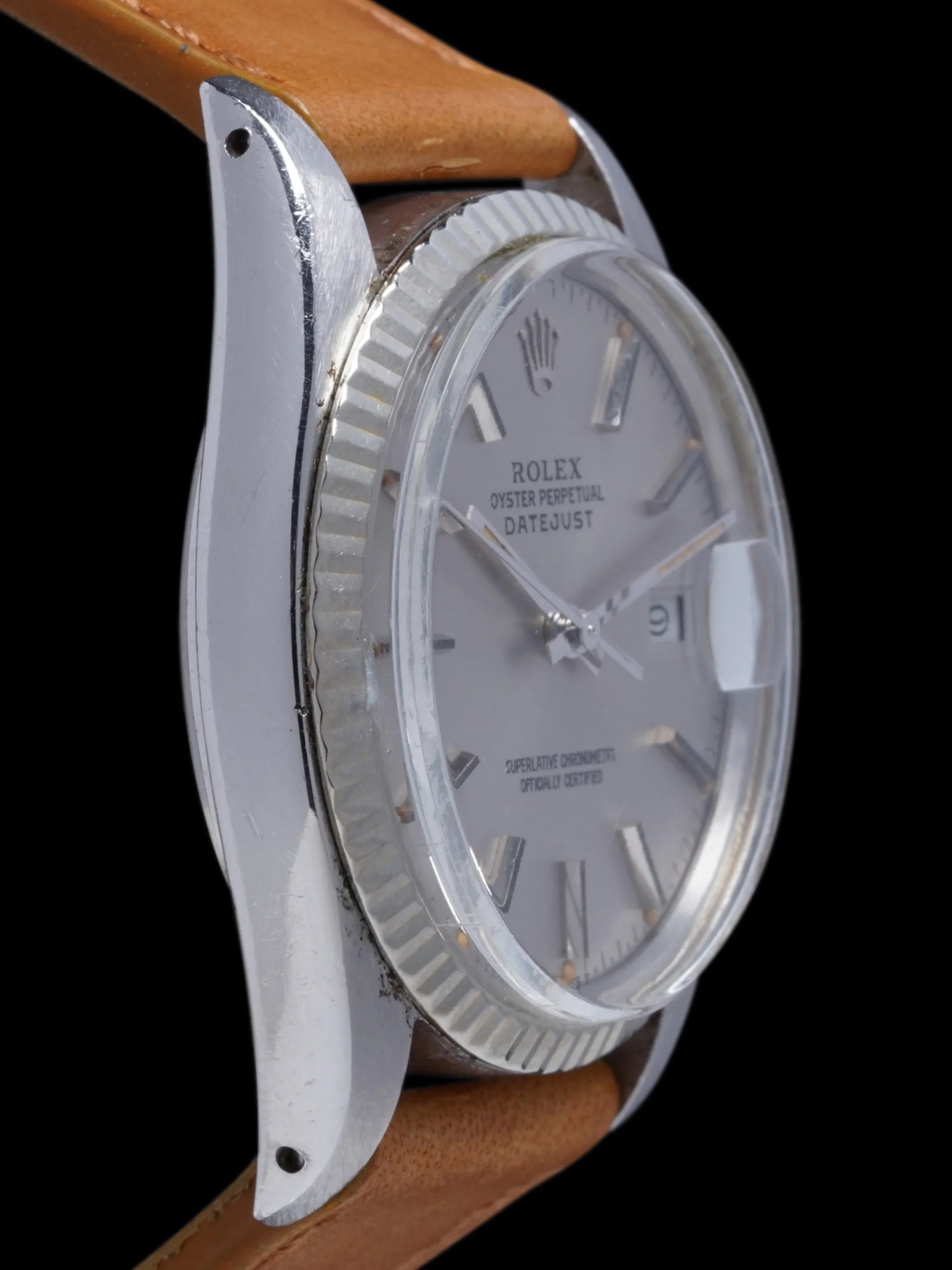 *Unpolished* 1983 Rolex Datejust (Ref. 16014) Silver Dial "Pumpkin"