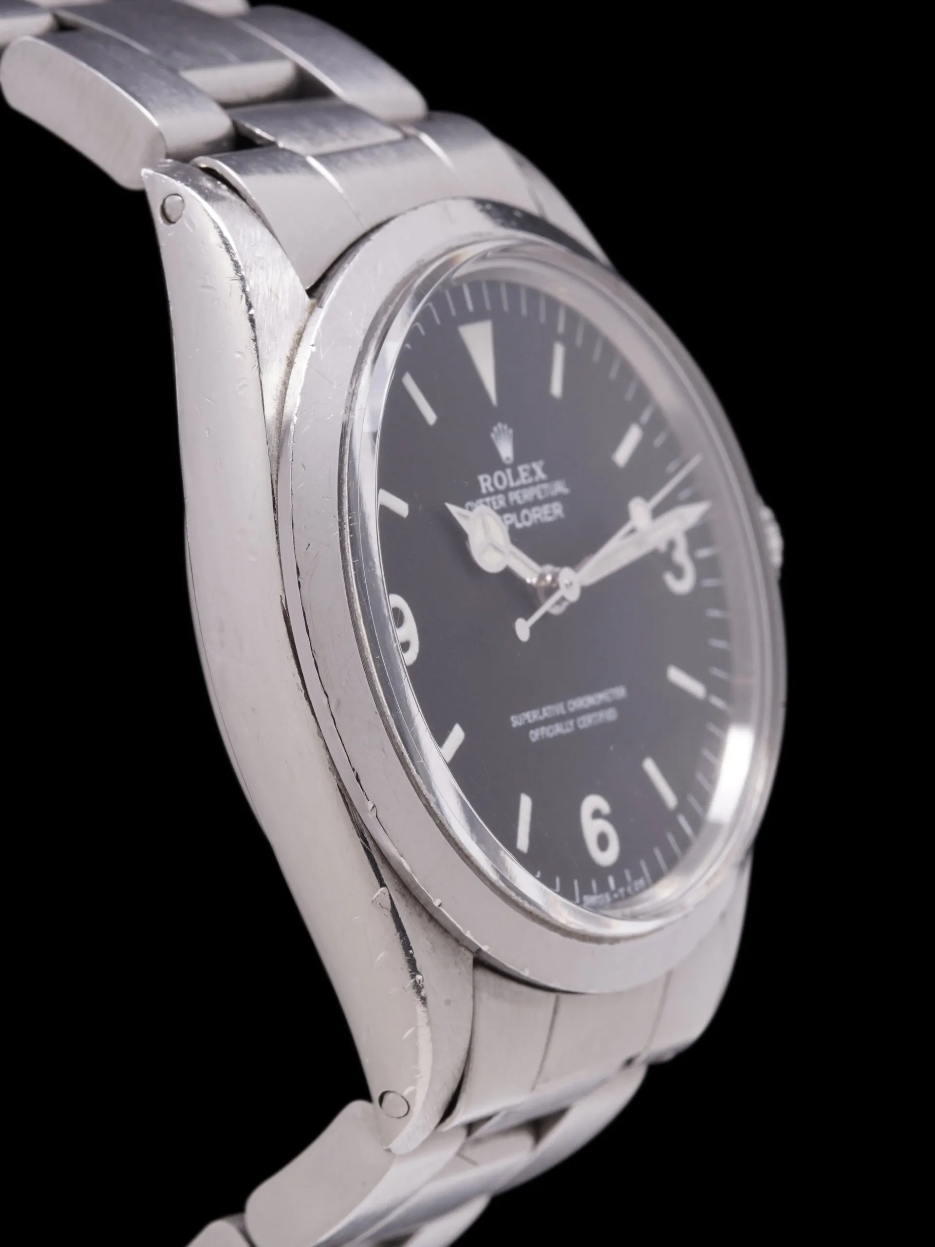 *Unpolished* 1984 Rolex Explorer I (Ref. 1016) W/ Box & Booklet