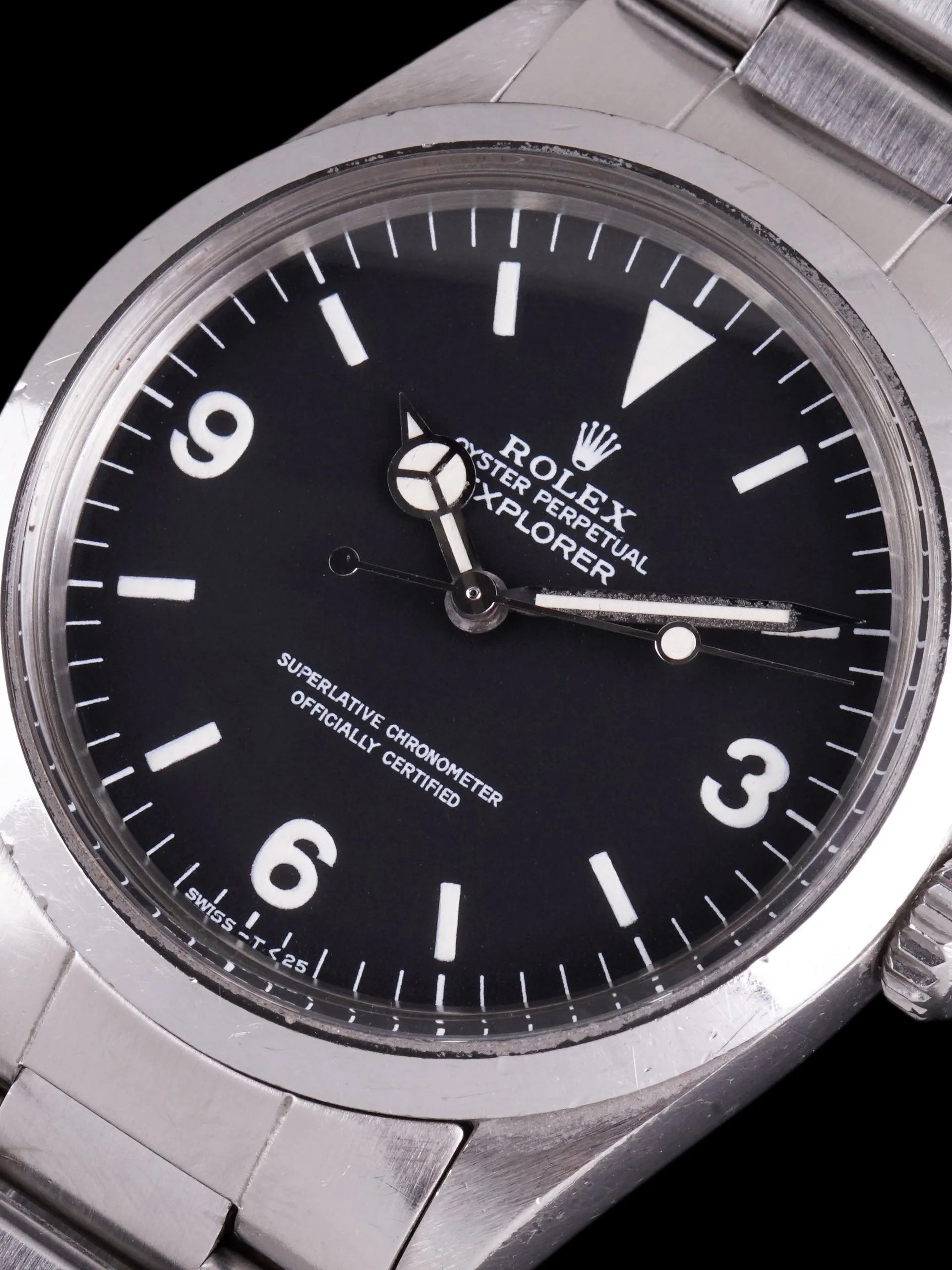 *Unpolished* 1984 Rolex Explorer I (Ref. 1016) W/ Box & Booklet