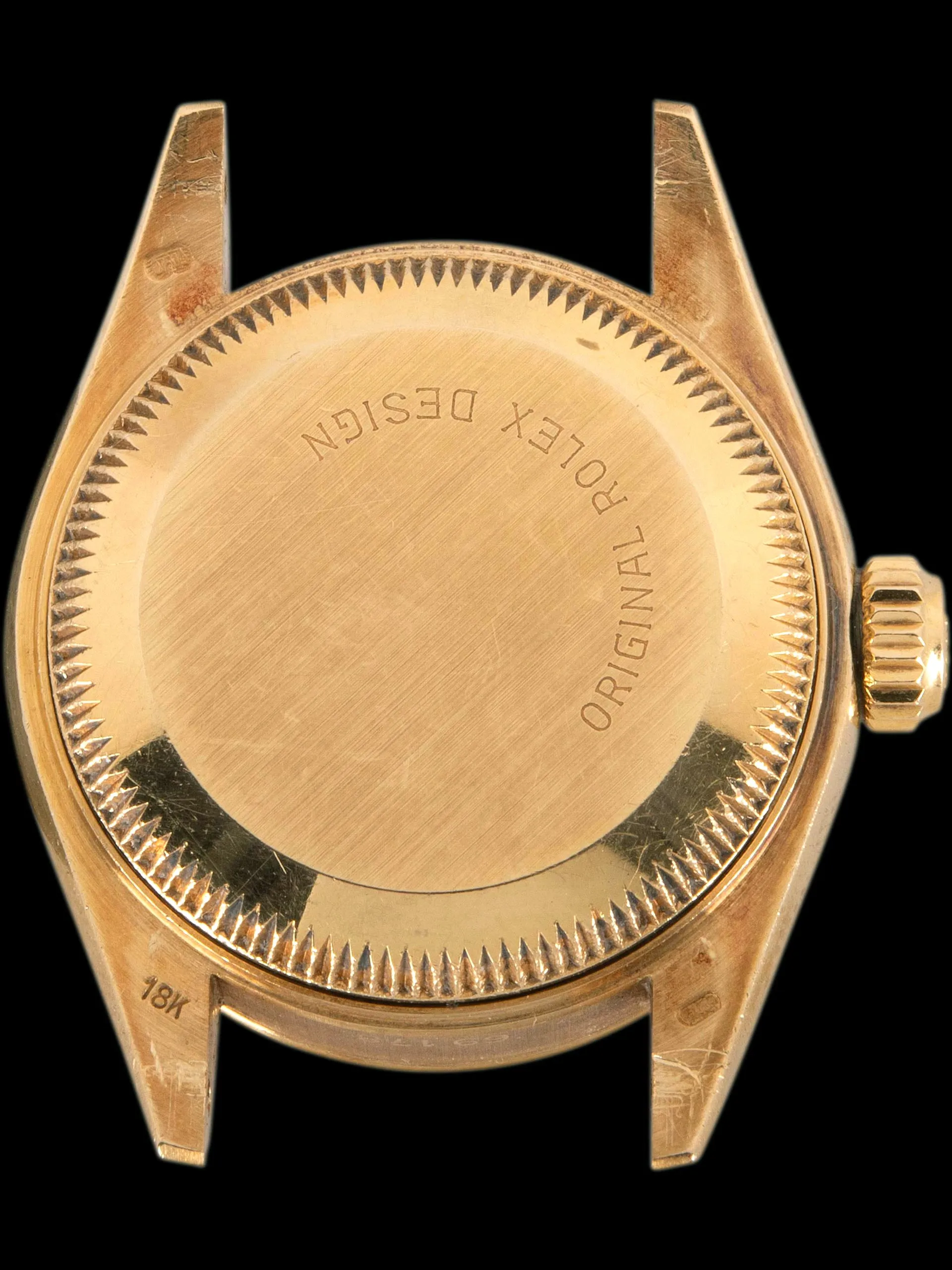 *Unpolished* 1984 Rolex Ladies Datejust 18K YG (Ref. 69178) Lapis Stone Dial