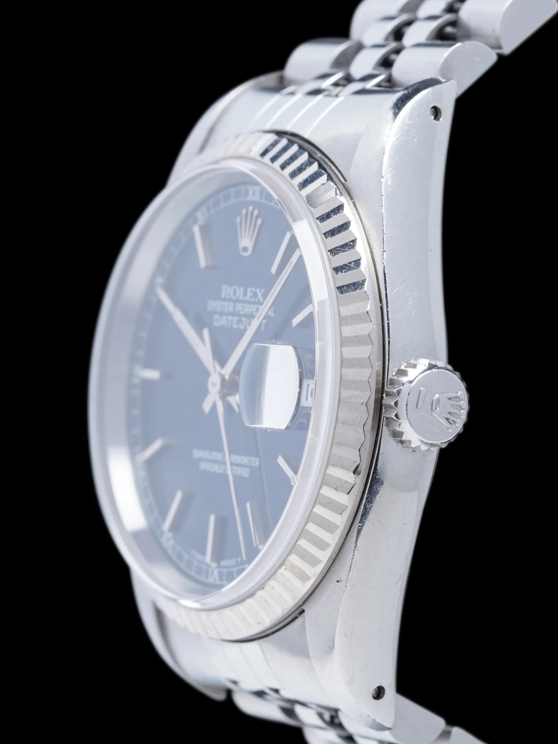*Unpolished* 1991 Rolex Datejust (Ref. 16234) Blue Dial